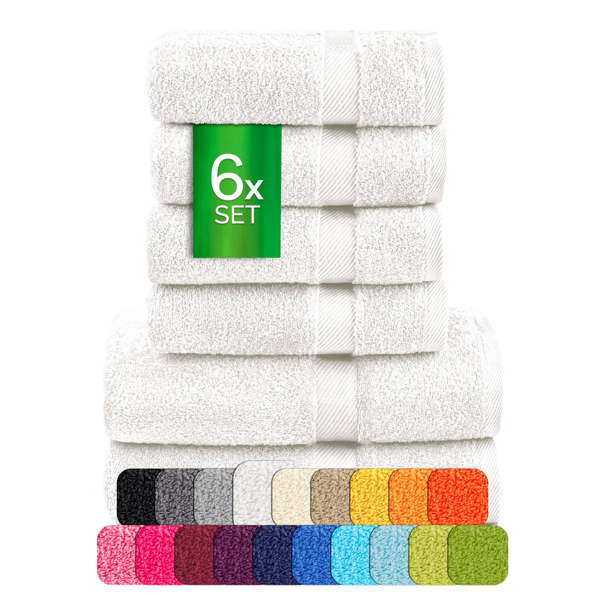 Handtücher Duschtücher Set - etérea Carli 6er Set 100% Baumwolle - Soft & Weich - Bild 74 von 78