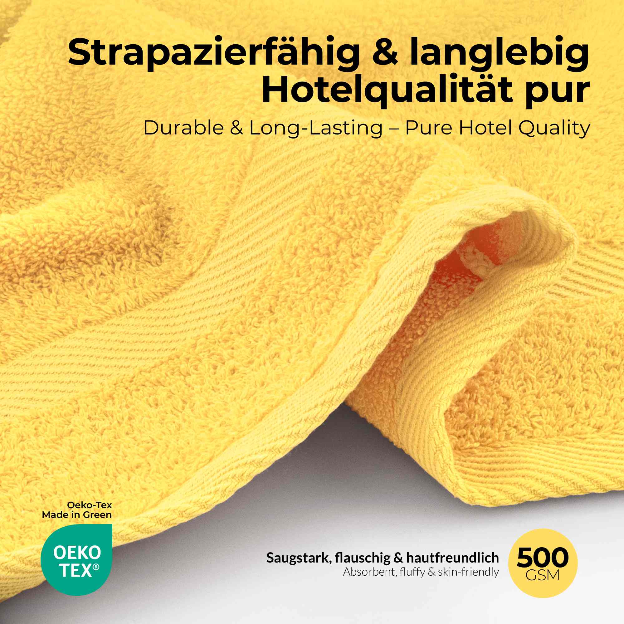 Handtücher Duschtücher Set - etérea Carli 6er Set 100% Baumwolle - Soft & Weich - Bild 6 von 78