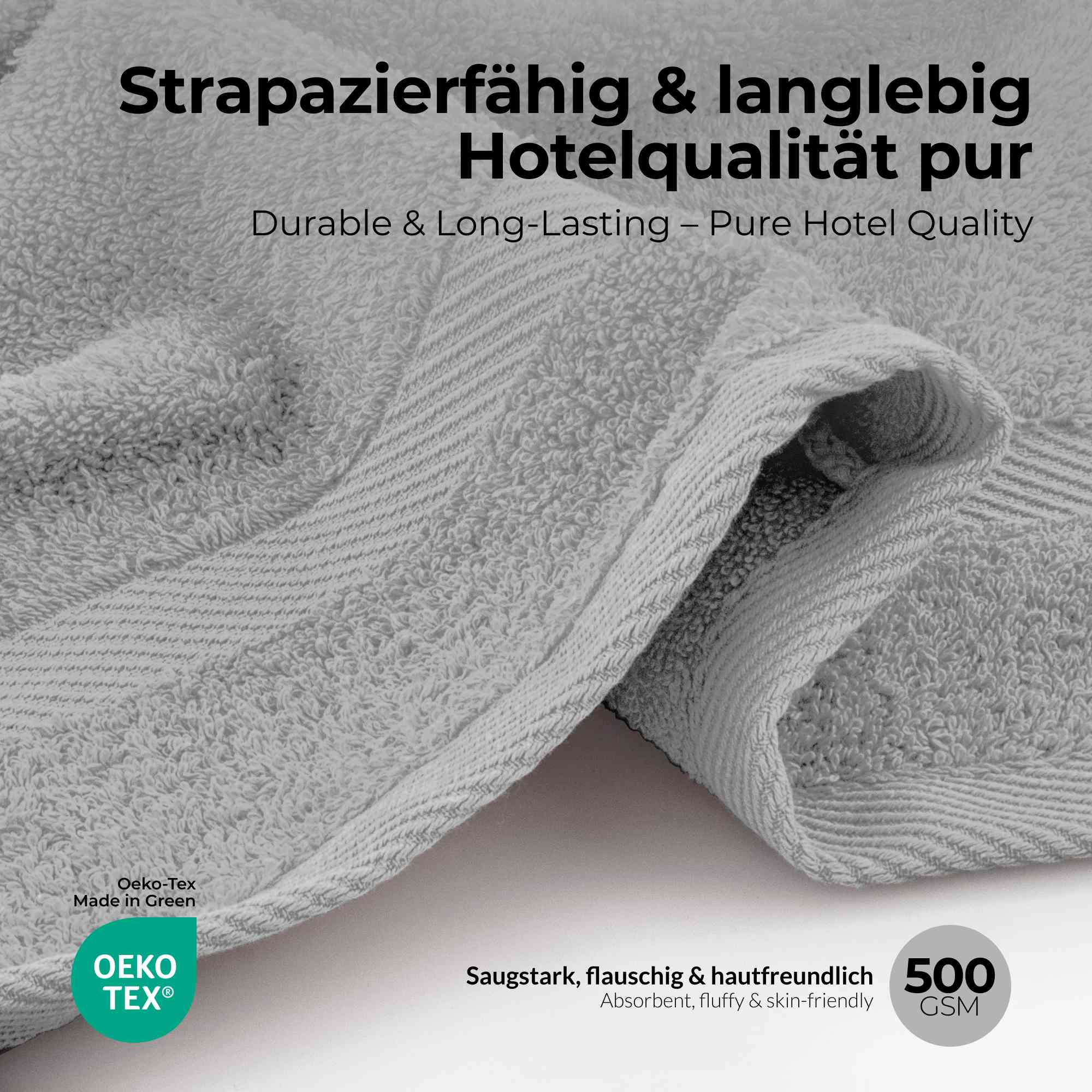 Handtücher Duschtücher Set - etérea Carli 6er Set 100% Baumwolle - Soft & Weich - Bild 59 von 78