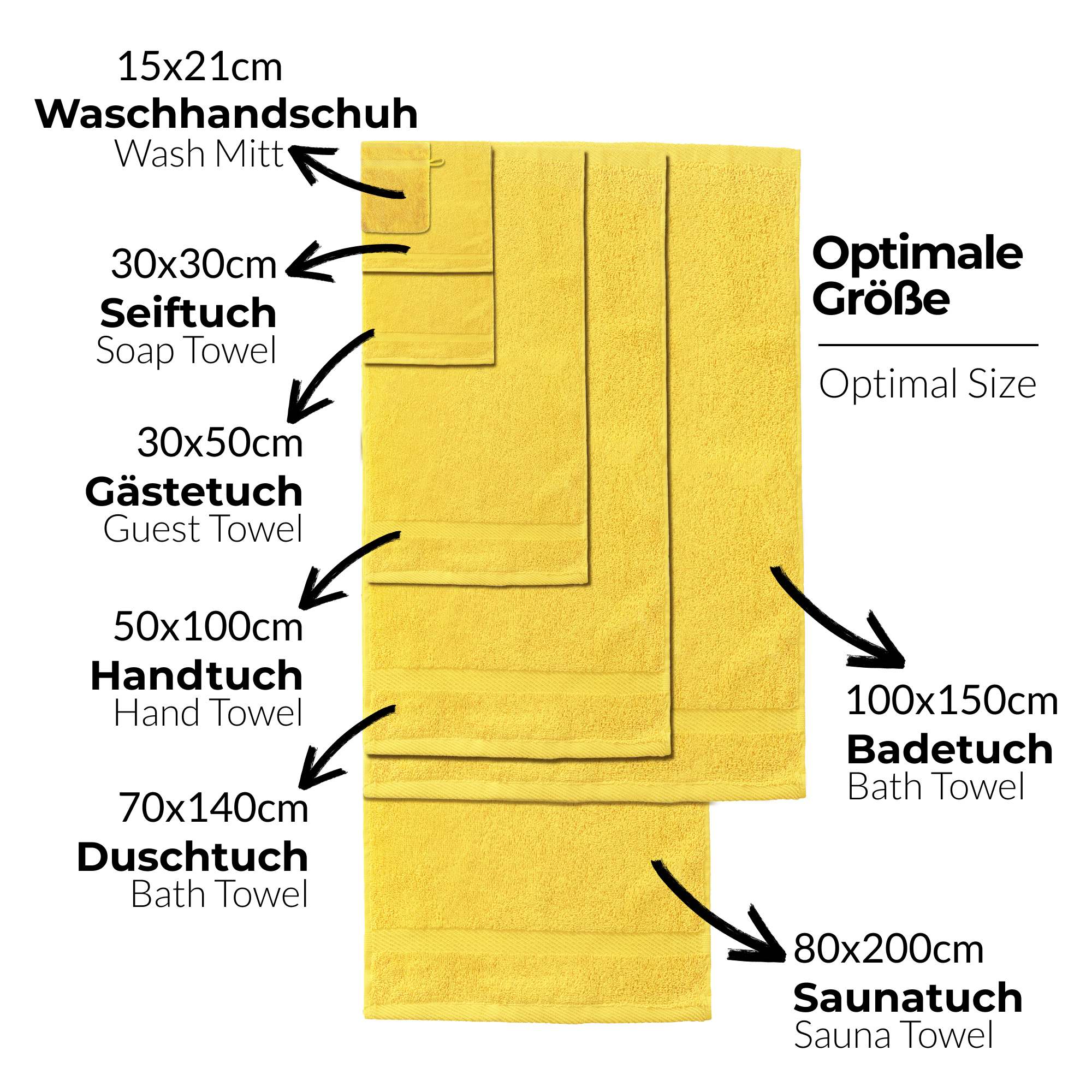 Handtücher Duschtücher Set - etérea Carli 6er Set 100% Baumwolle - Soft & Weich - Bild 7 von 78