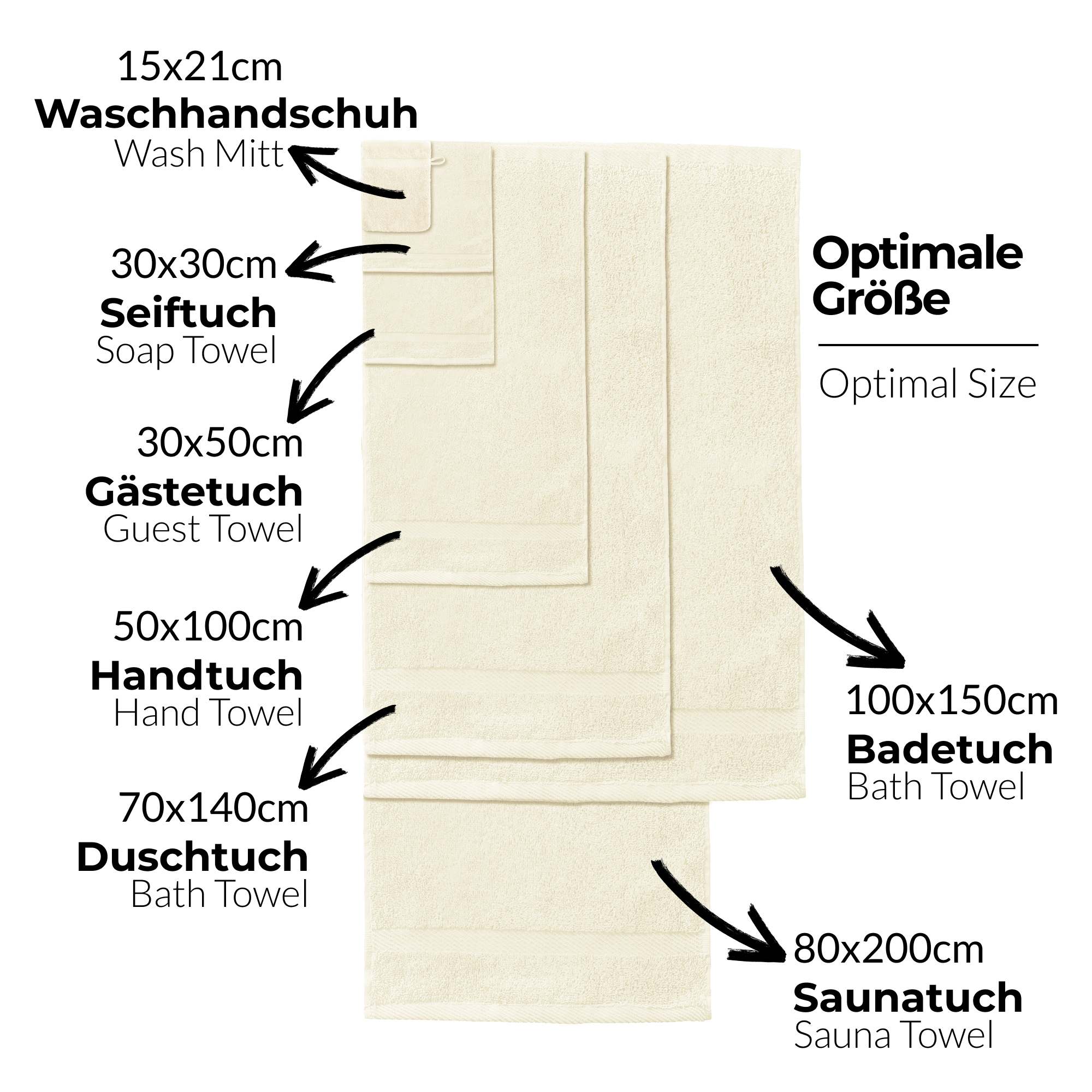 etérea Handtuch Serie Carli - Hand & Duschtücher aus 100% Baumwolle Soft & Weich - Bild 7 von 25