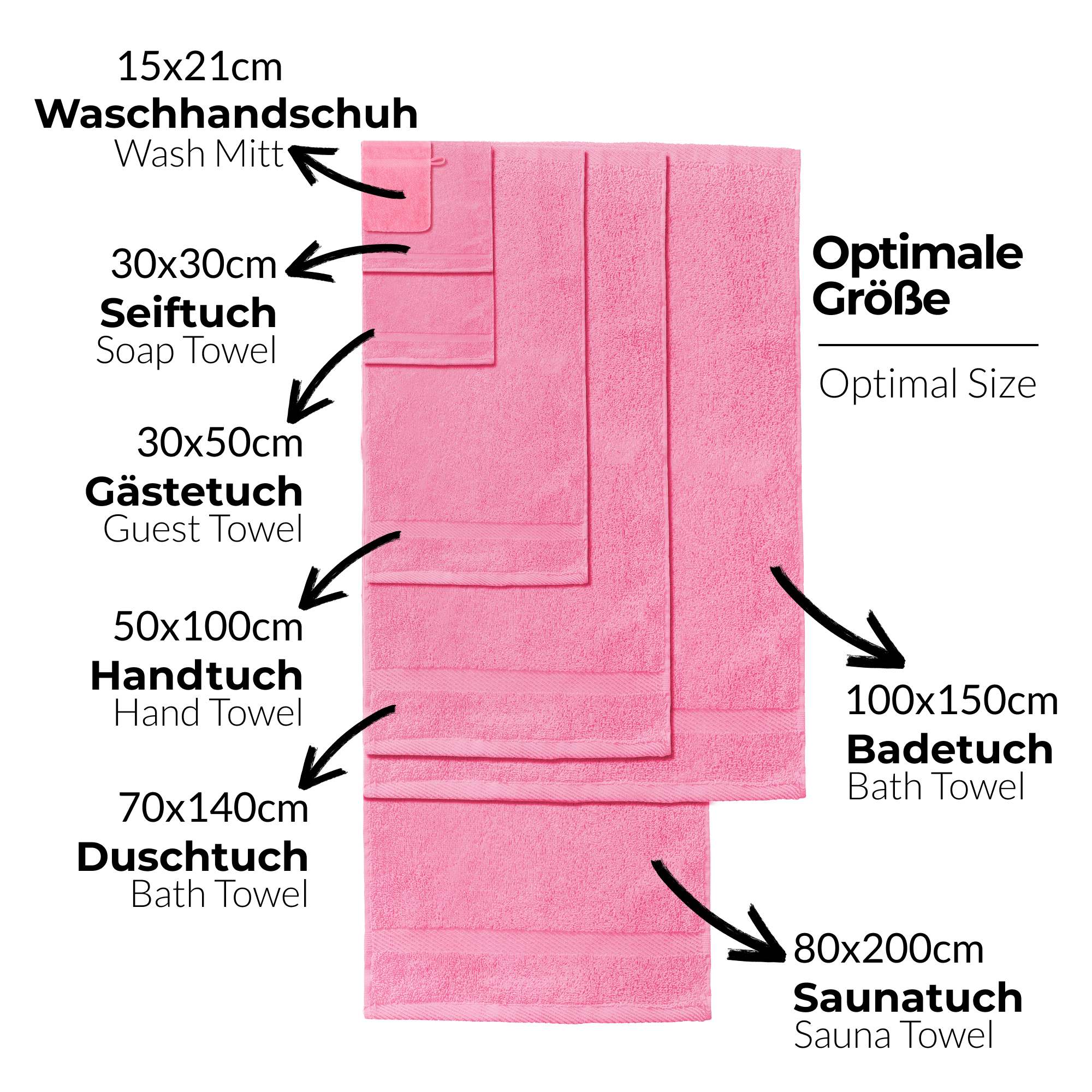 Handtücher Duschtücher Set - etérea Carli 6er Set 100% Baumwolle - Soft & Weich - Bild 49 von 78
