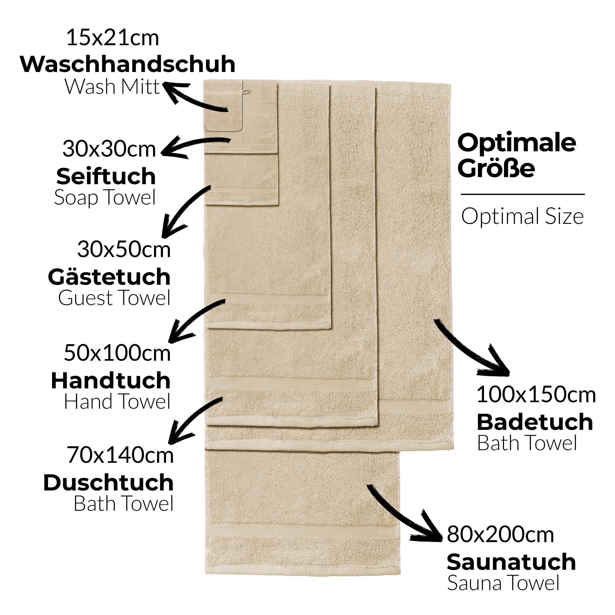 etérea Handtuch Serie Carli - Hand & Duschtücher aus 100% Baumwolle Soft & Weich - Bild 19 von 25