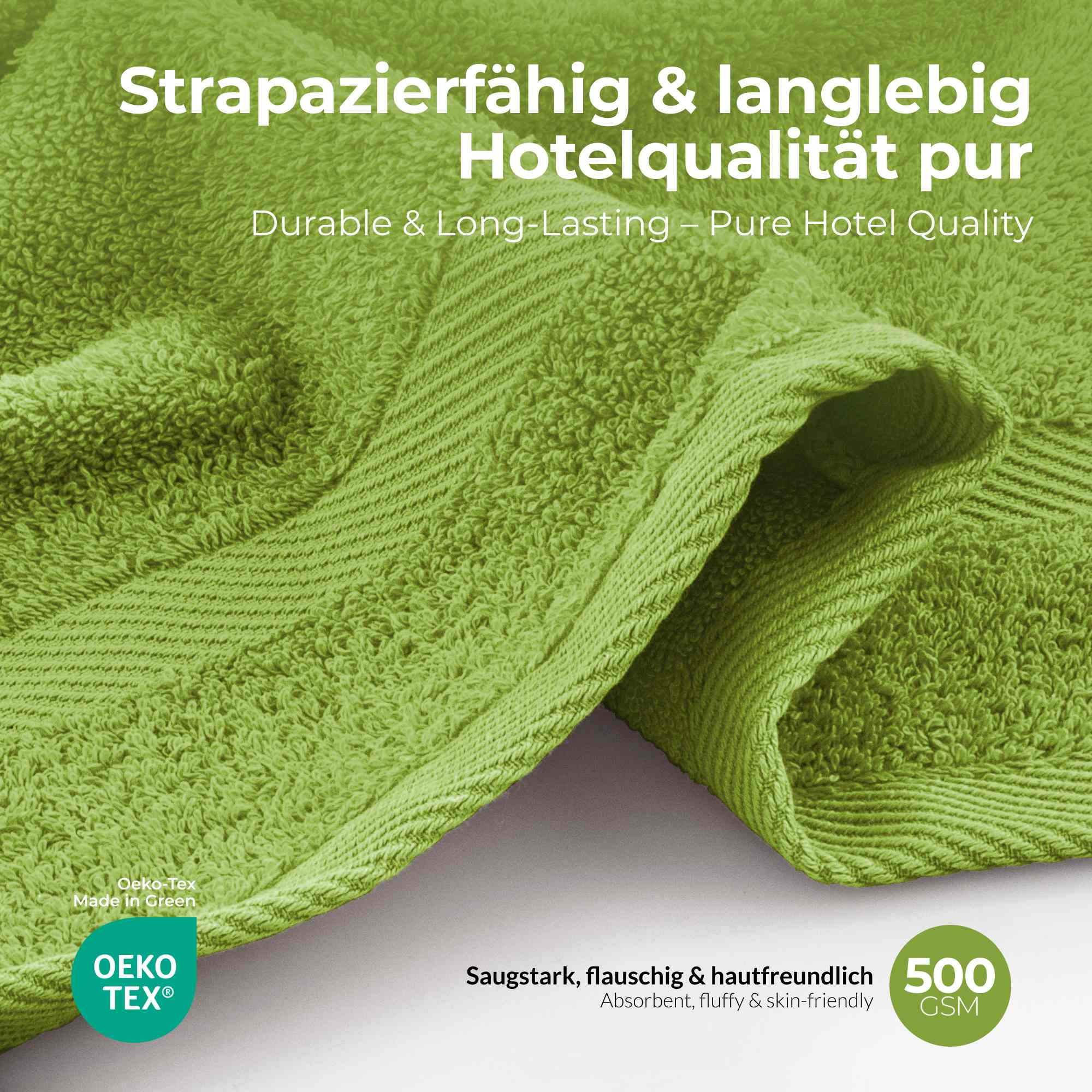 Handtücher Duschtücher Set - etérea Carli 6er Set 100% Baumwolle - Soft & Weich - Bild 30 von 78