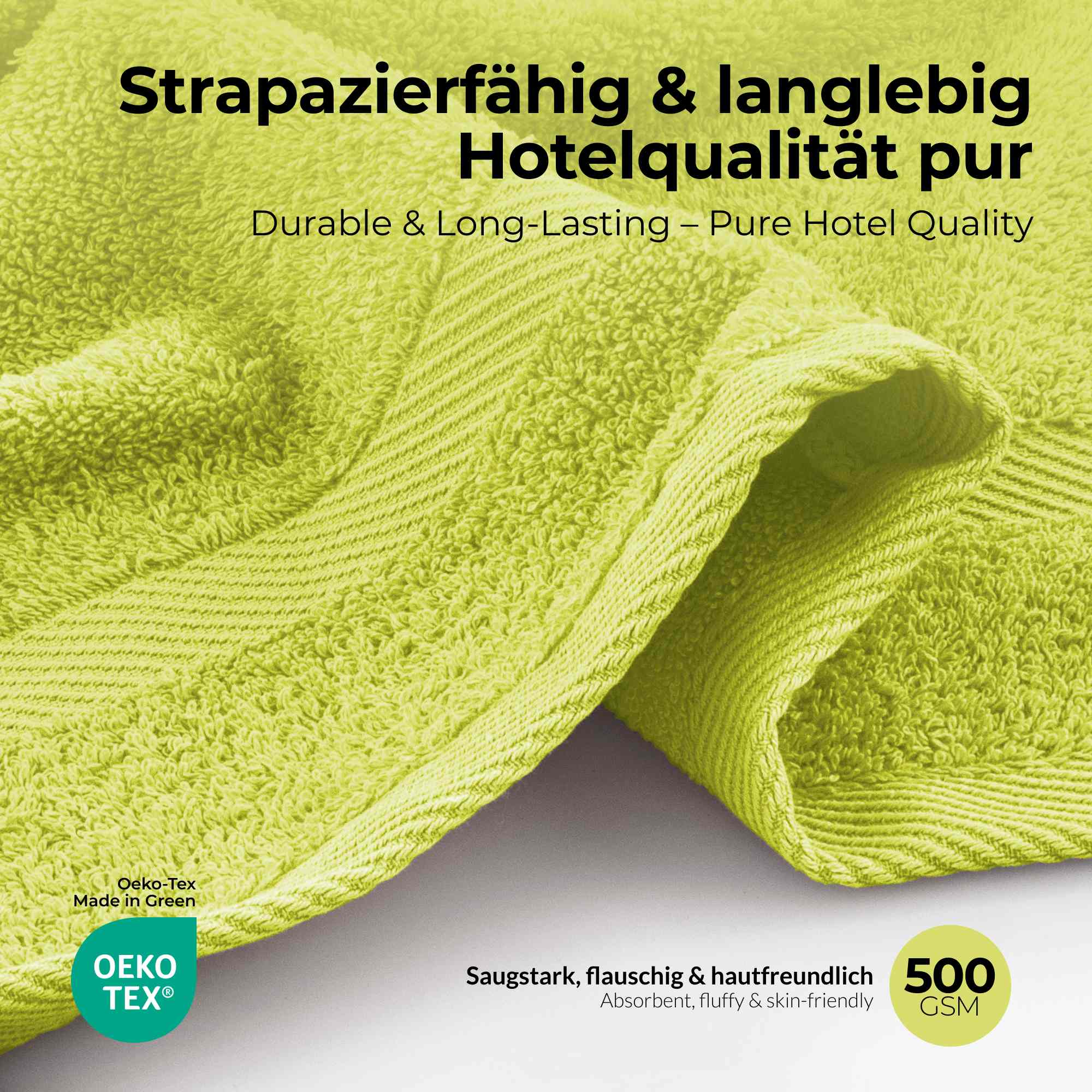 Handtücher Duschtücher Set - etérea Carli 6er Set 100% Baumwolle - Soft & Weich - Bild 36 von 78