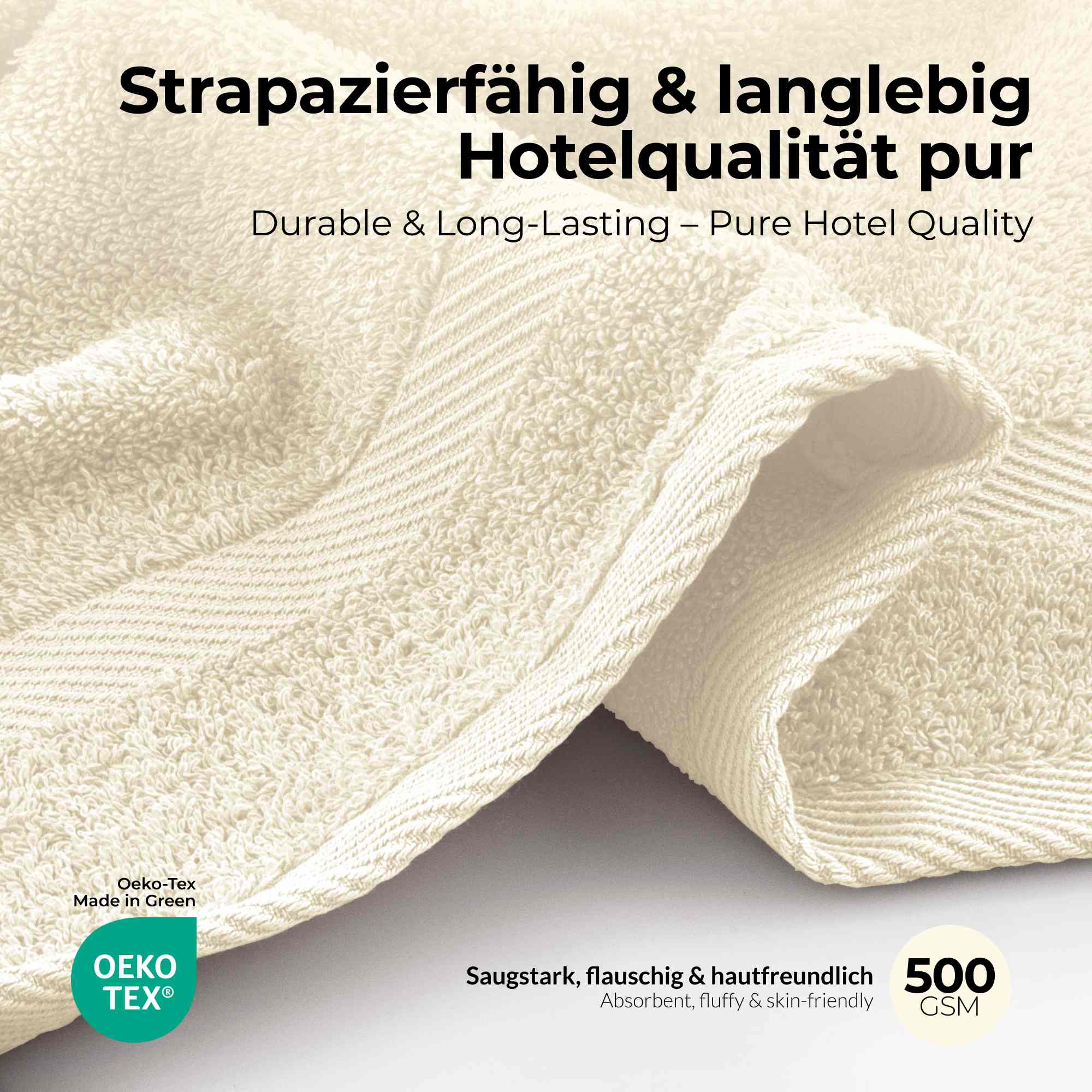 etérea Handtuch Serie Carli - Hand & Duschtücher aus 100% Baumwolle Soft & Weich - Bild 6 von 25