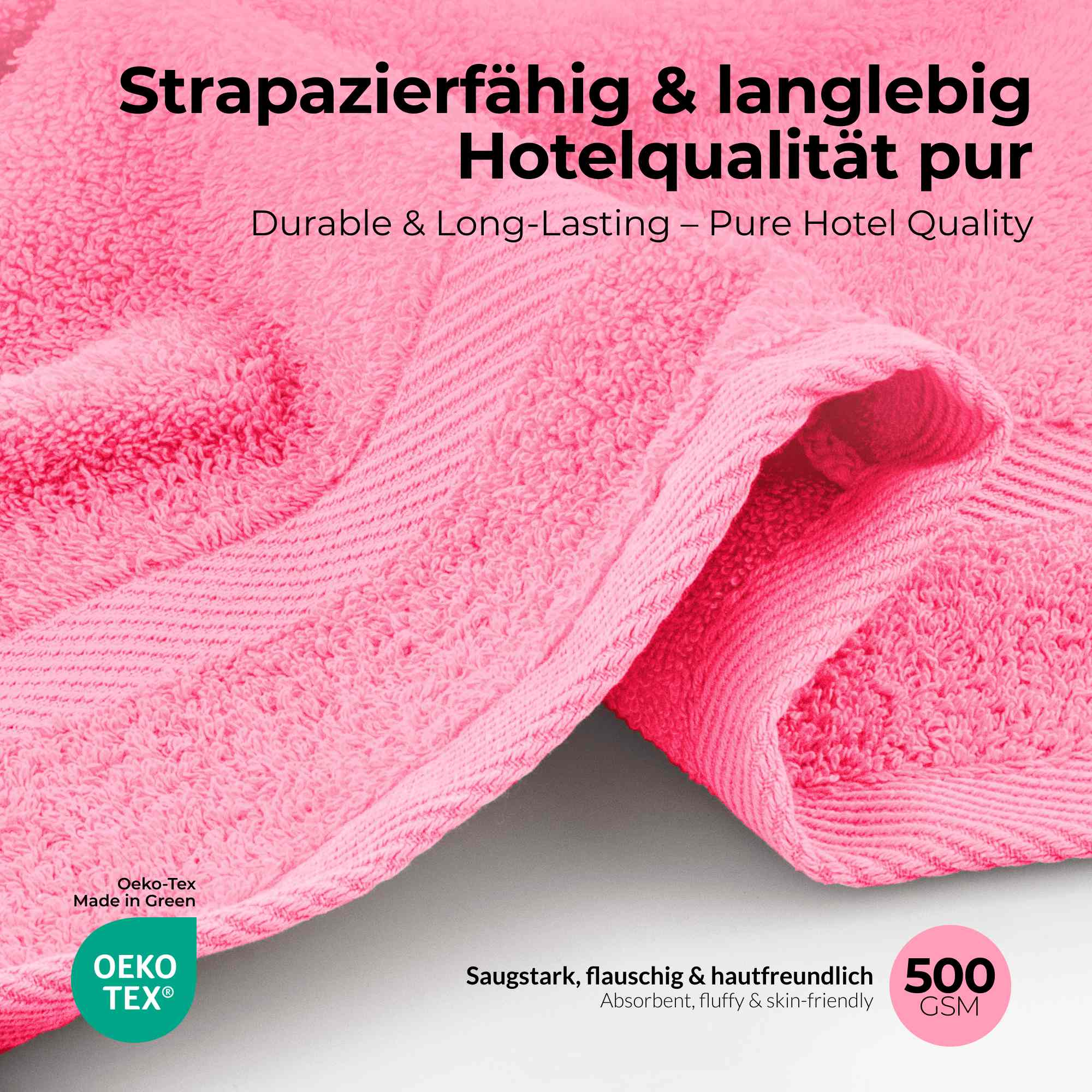 Handtücher Duschtücher Set - etérea Carli 6er Set 100% Baumwolle - Soft & Weich - Bild 48 von 78