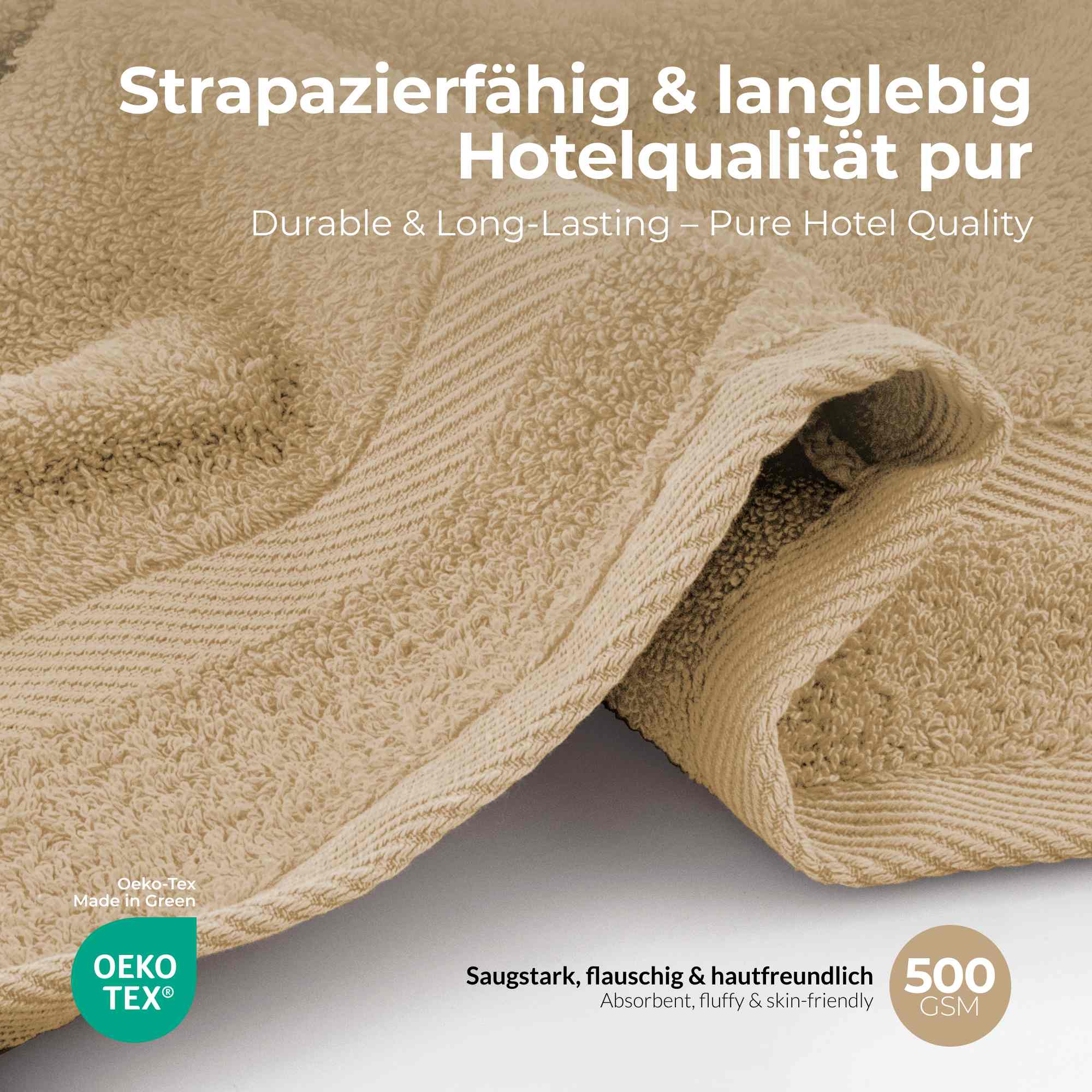 etérea Handtuch Serie Carli - Hand & Duschtücher aus 100% Baumwolle Soft & Weich - Bild 18 von 25