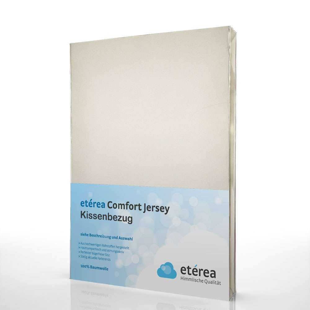 Twin pack etérea jersey pillow case pillowcase 40x40 cm 100% cotton - Picture 4 of 12