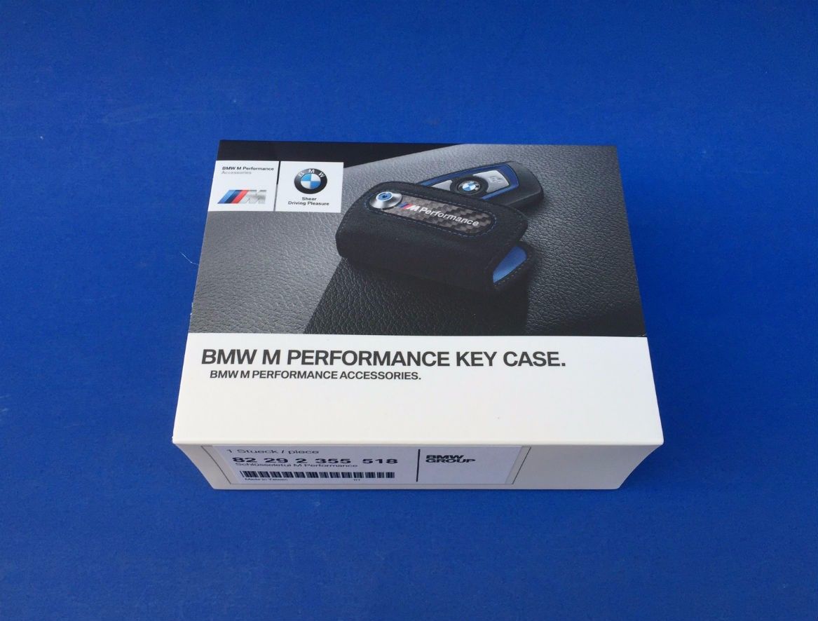【純正品・新品未開封】BMW M Performance Key Case BMW M Performance Key Case – Carbon & Alcantara – BMW AGMC
