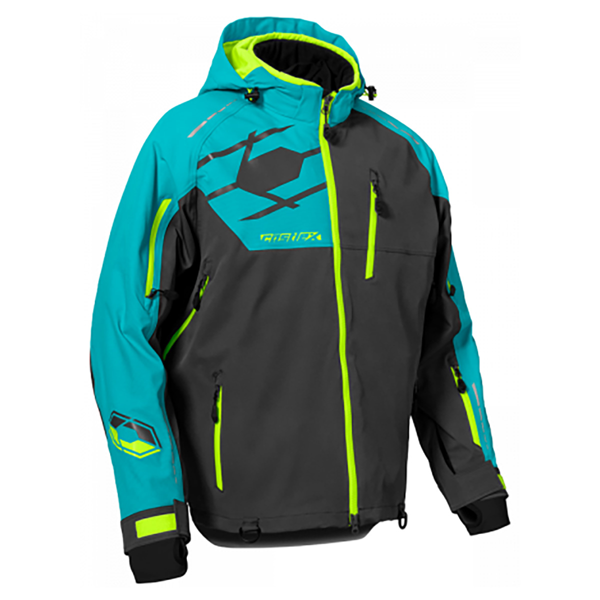 Castle X Men's Flex Snowmobile Jacket w/Premium 3M Thinsulate Water Resistant - Picture 7 of 9