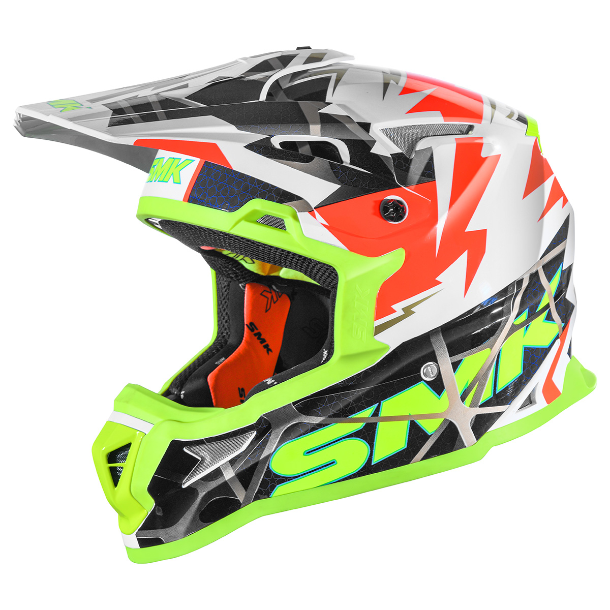 SMK Helmets Allterra Off Road Motorcycle Helmet - Picture 20 of 70