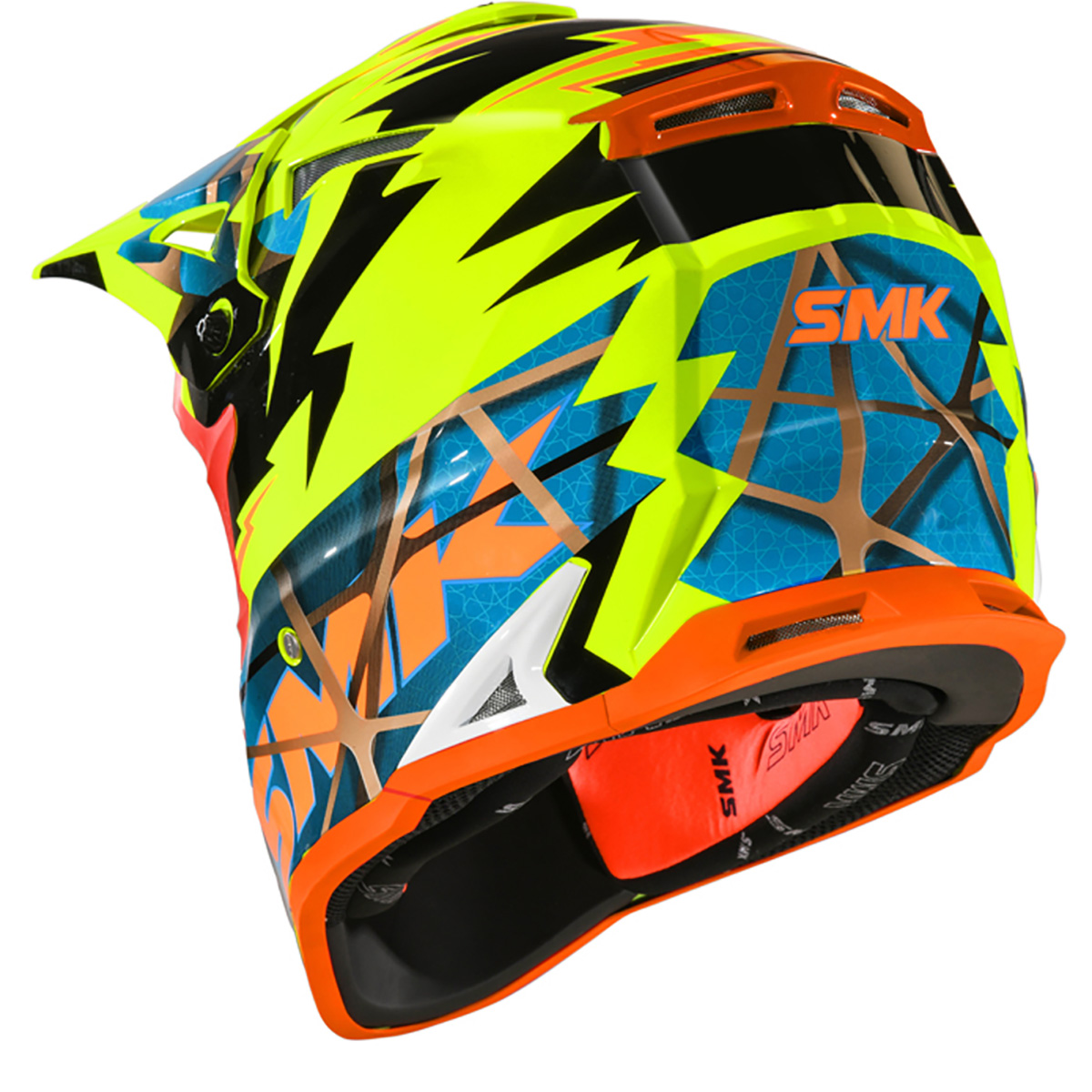 SMK Helmets Allterra Off Road Motorcycle Helmet - Picture 15 of 70