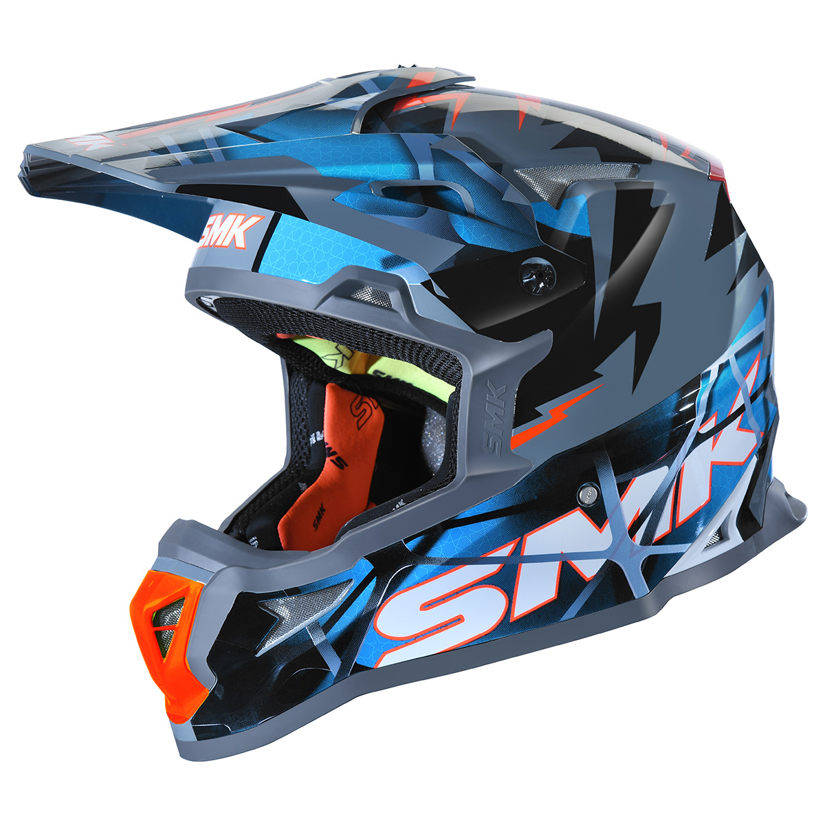SMK Helmets Allterra Off Road Motorcycle Helmet - Picture 8 of 70