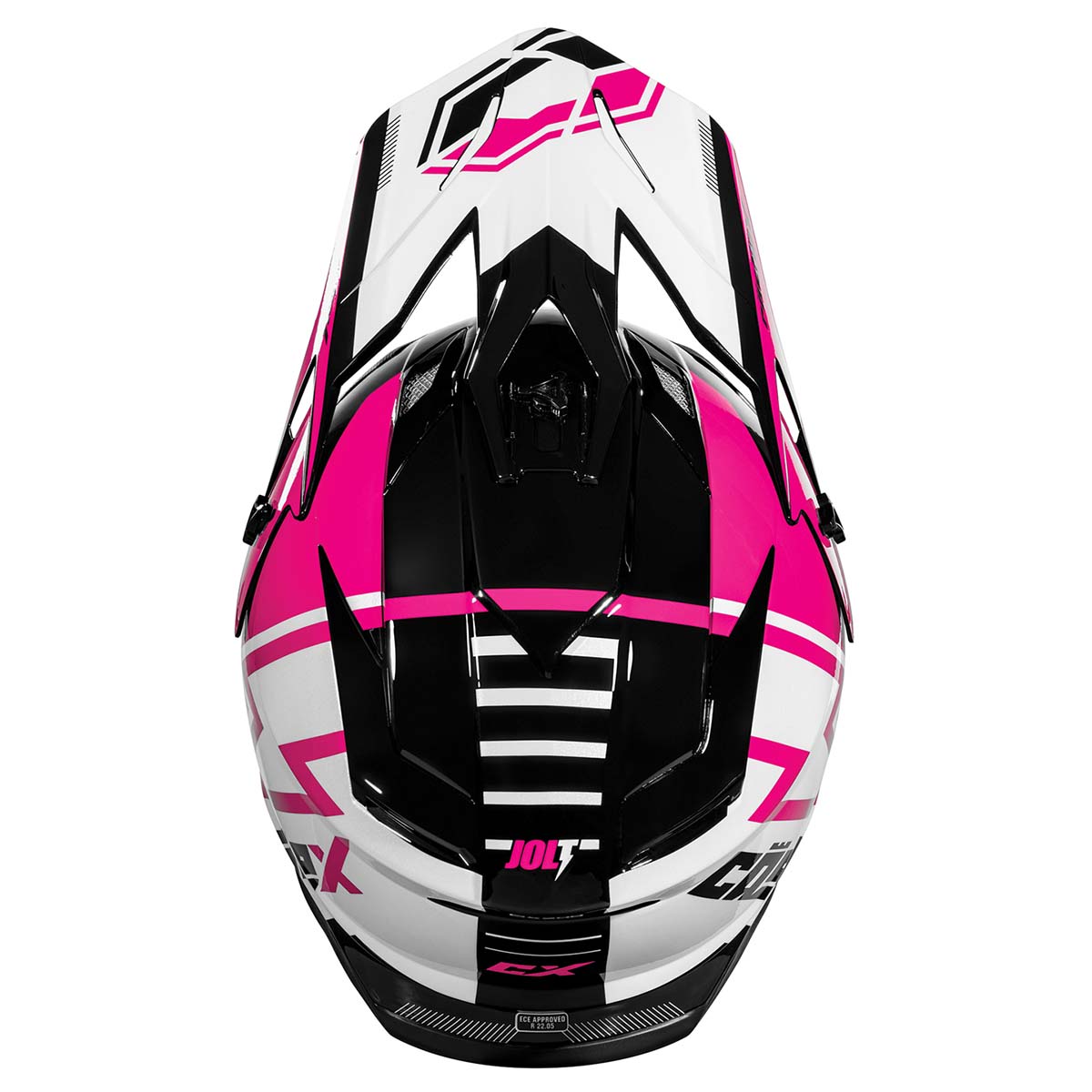 Castle X CX200 Jolt Moto Helmet - Picture 12 of 15