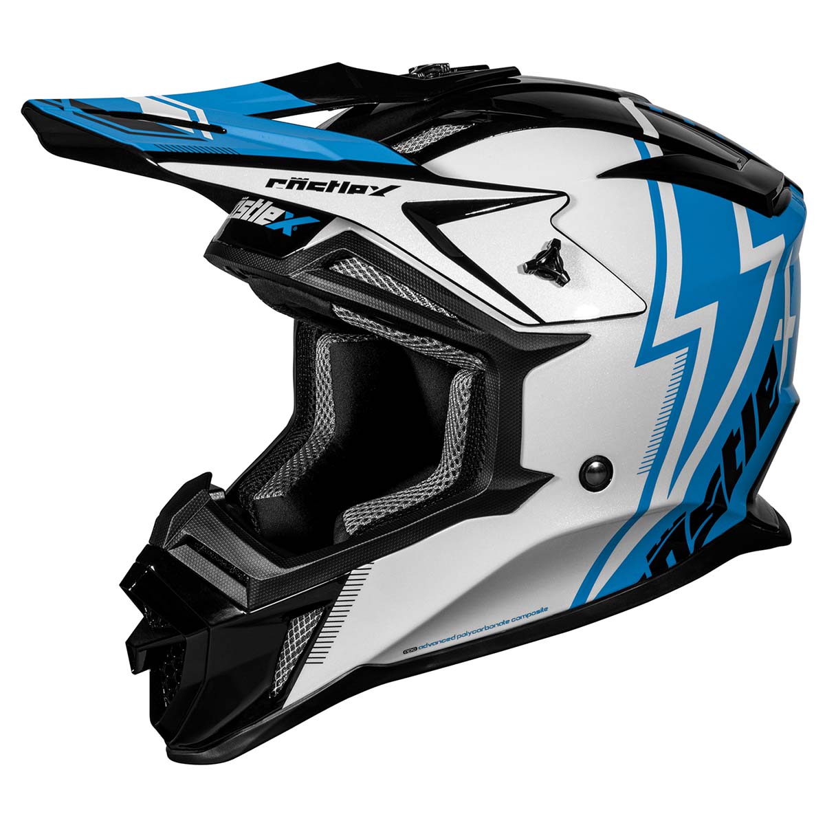 Castle X CX200 Jolt Moto Helmet - Picture 13 of 15