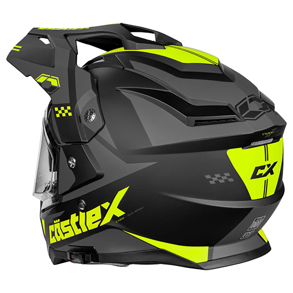 Castle X CX200 Dual Sport Wrath Helmet - Picture 6 of 15