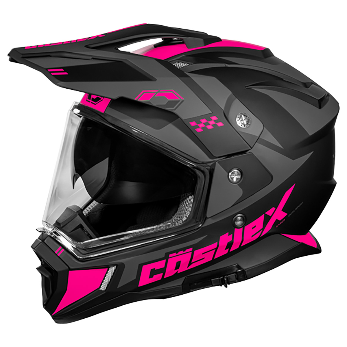 Castle X CX200 Dual Sport Wrath Helmet - Picture 8 of 15