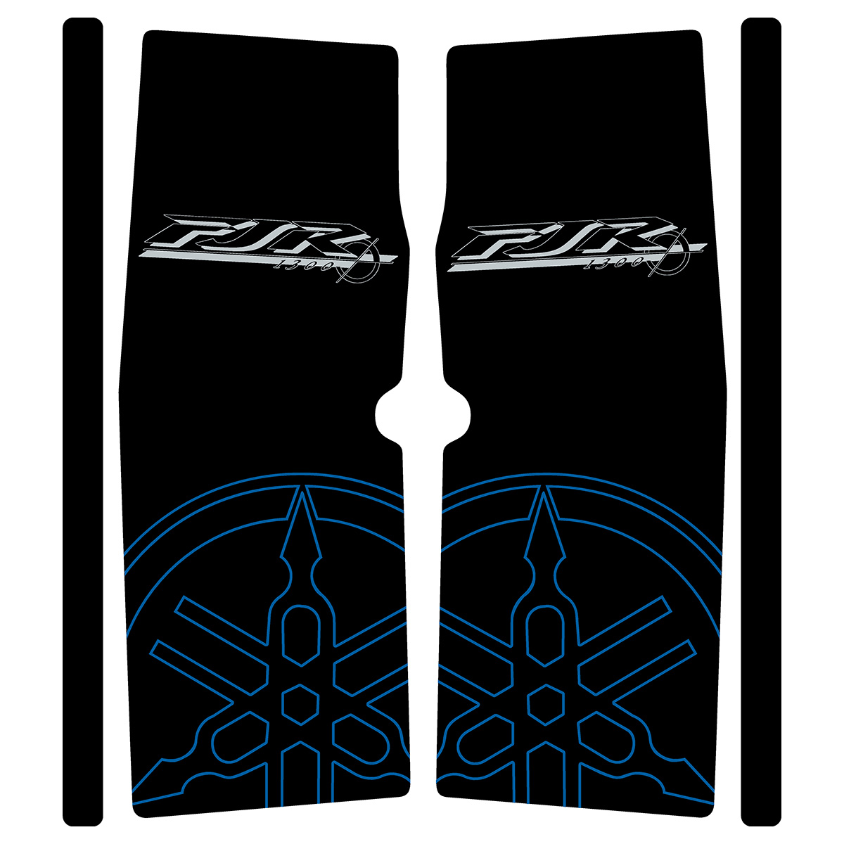 Reflective Decals for Yamaha FJR1300 Rear Bags - Picture 4 of 15