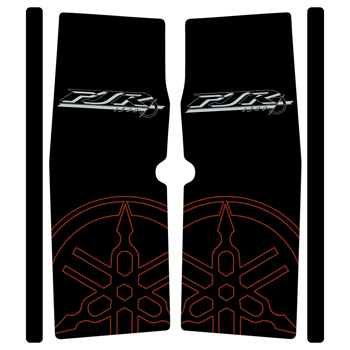 Reflective Decals for Yamaha FJR1300 Rear Bags - Picture 7 of 15