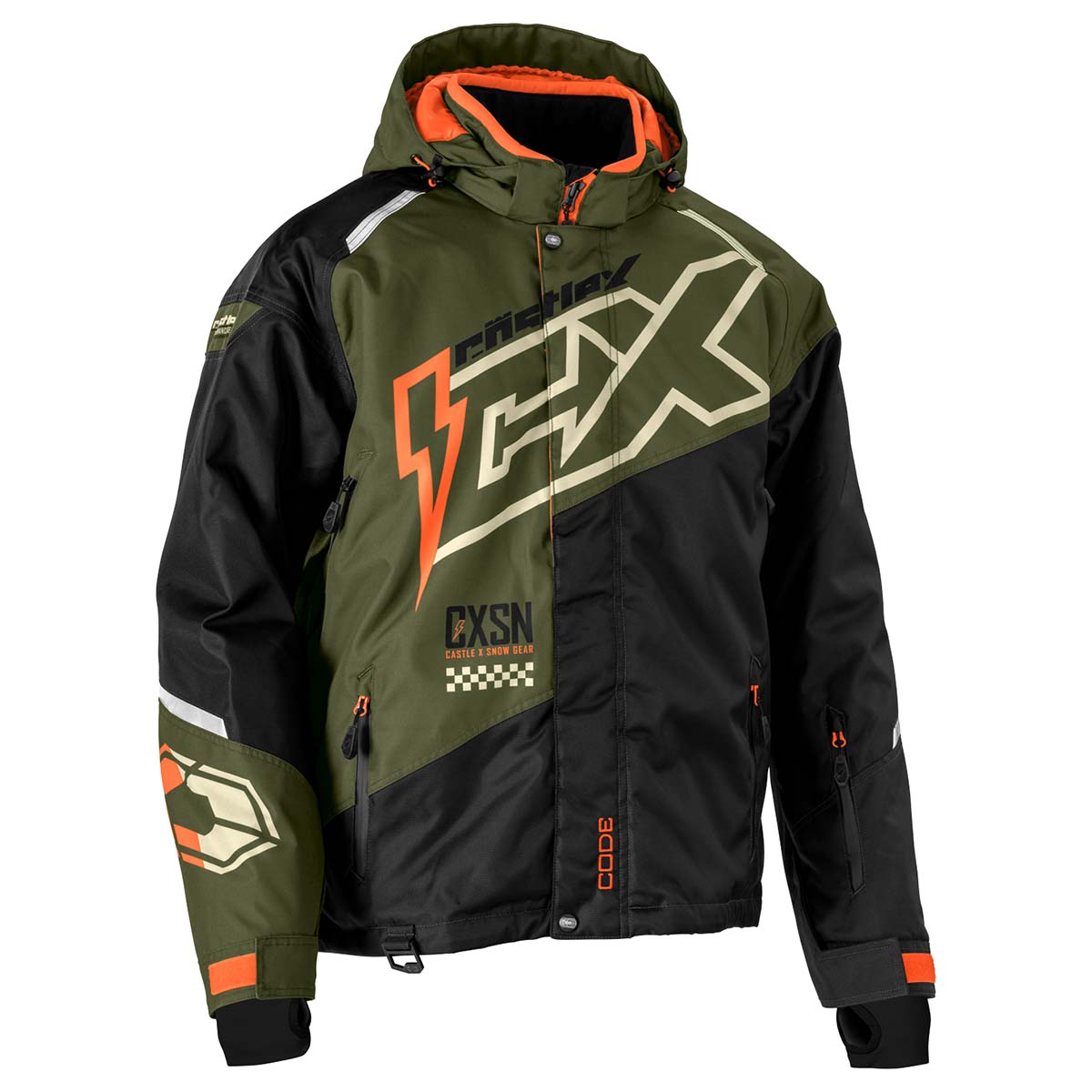 Castle X Men's Code G5 Snowmobile Jacket - Picture 10 of 16