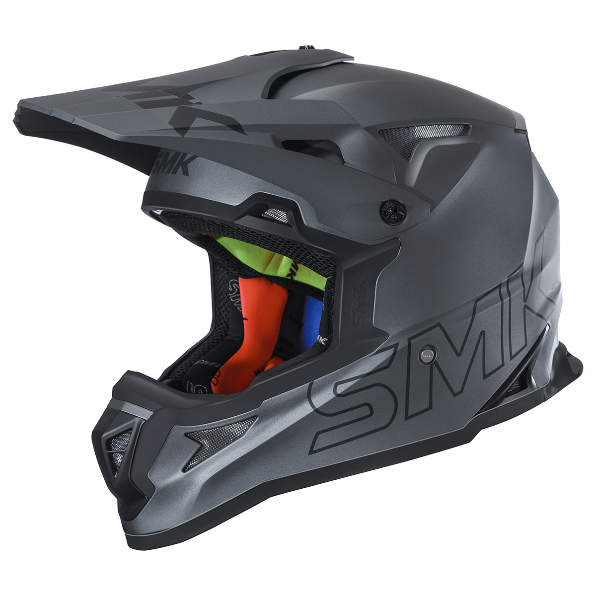 SMK Helmets Allterra Off Road Motorcycle Helmet - Picture 3 of 70
