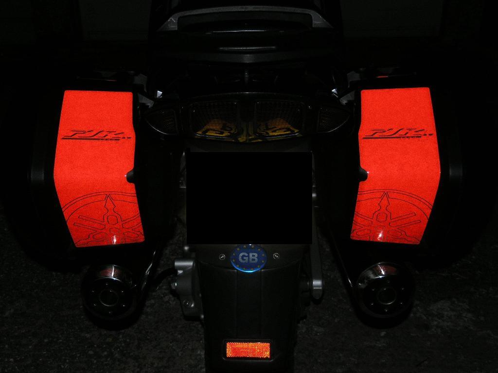 Reflective Decals for Yamaha FJR1300 Rear Bags - Picture 13 of 15