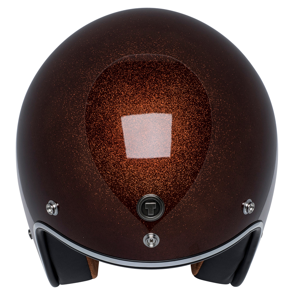 Torc T-50 Retro Open Face Mega Flake Helmet - Picture 16 of 16