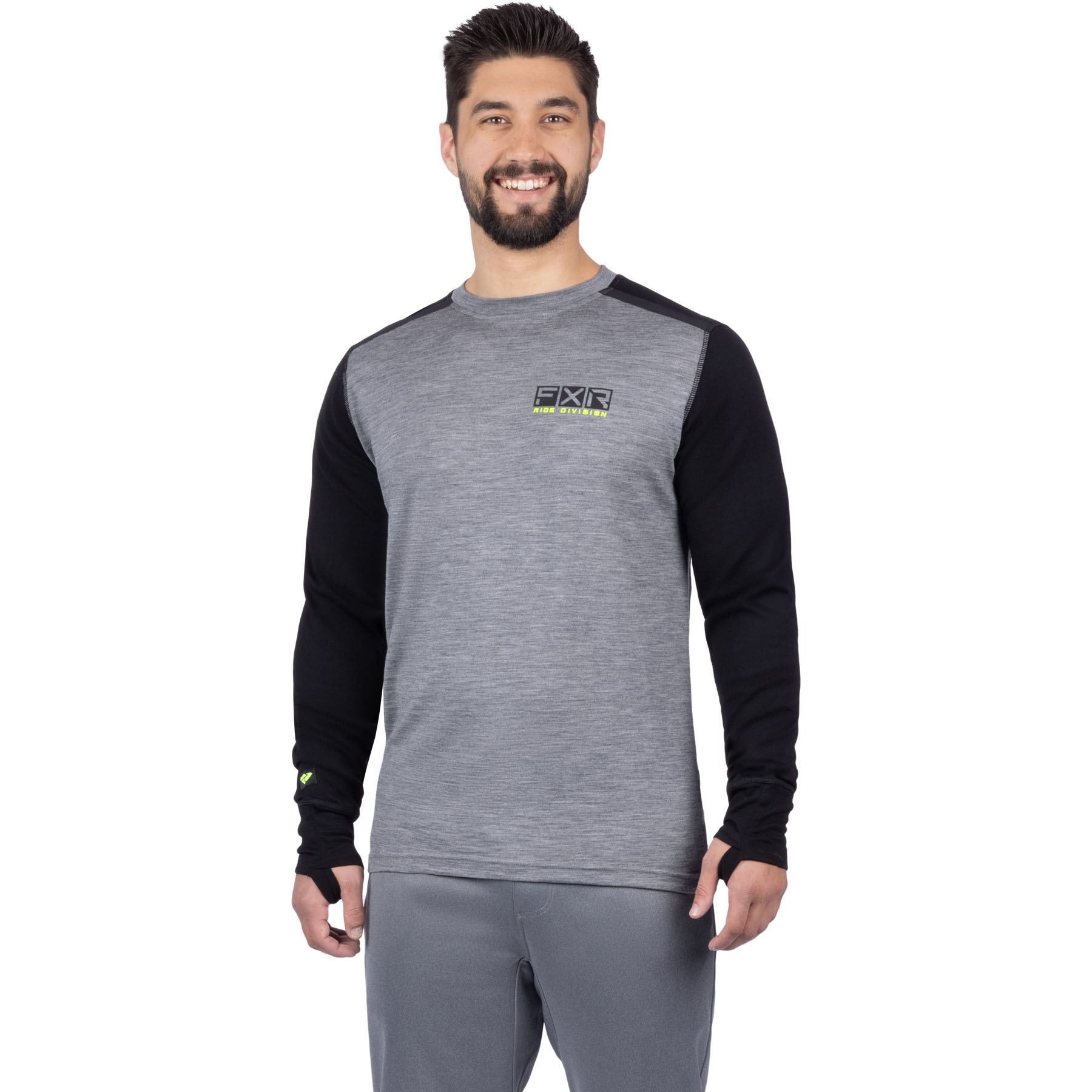 FXR Men's Tenacious Merino Longsleeve Base Layer
