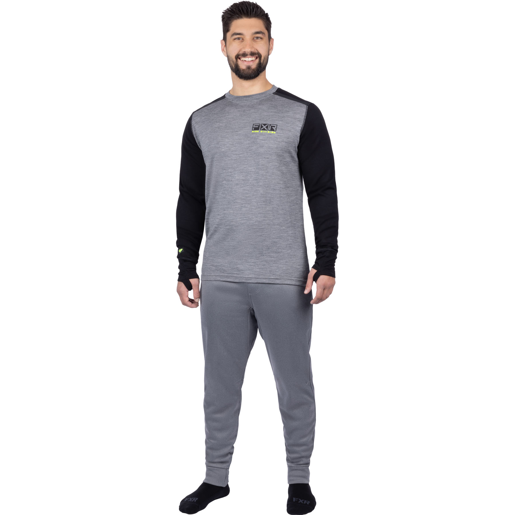 FXR Men's Tenacious Merino Longsleeve Base Layer