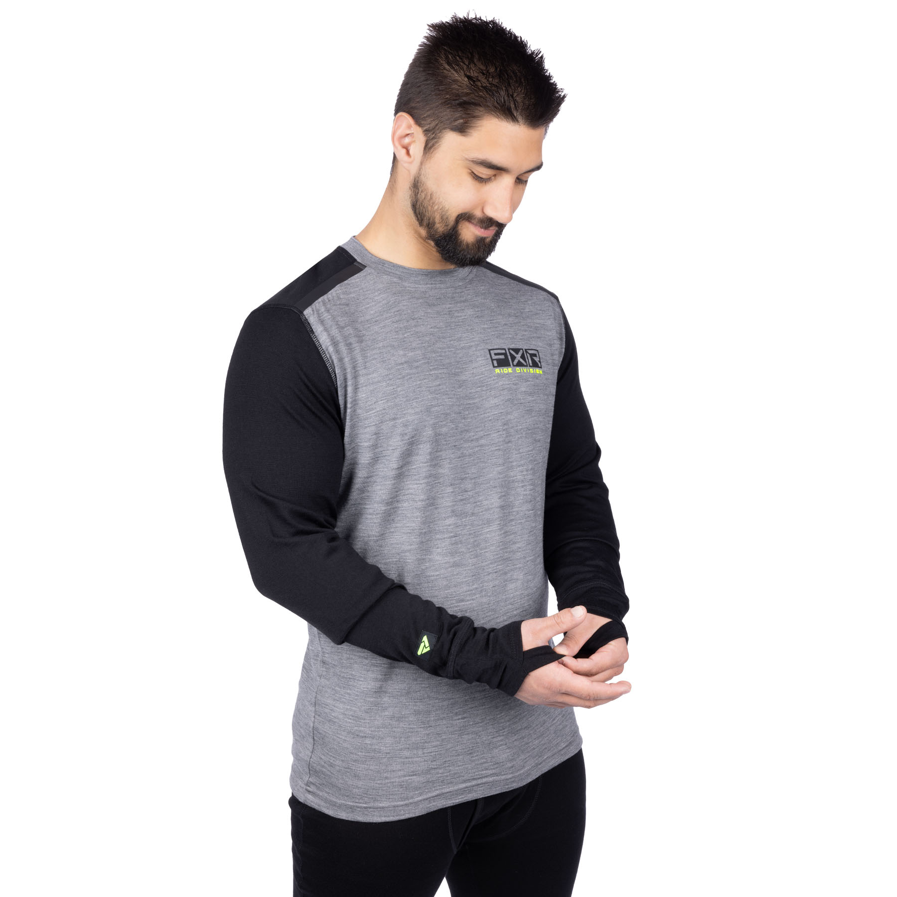 FXR Men's Tenacious Merino Longsleeve Base Layer