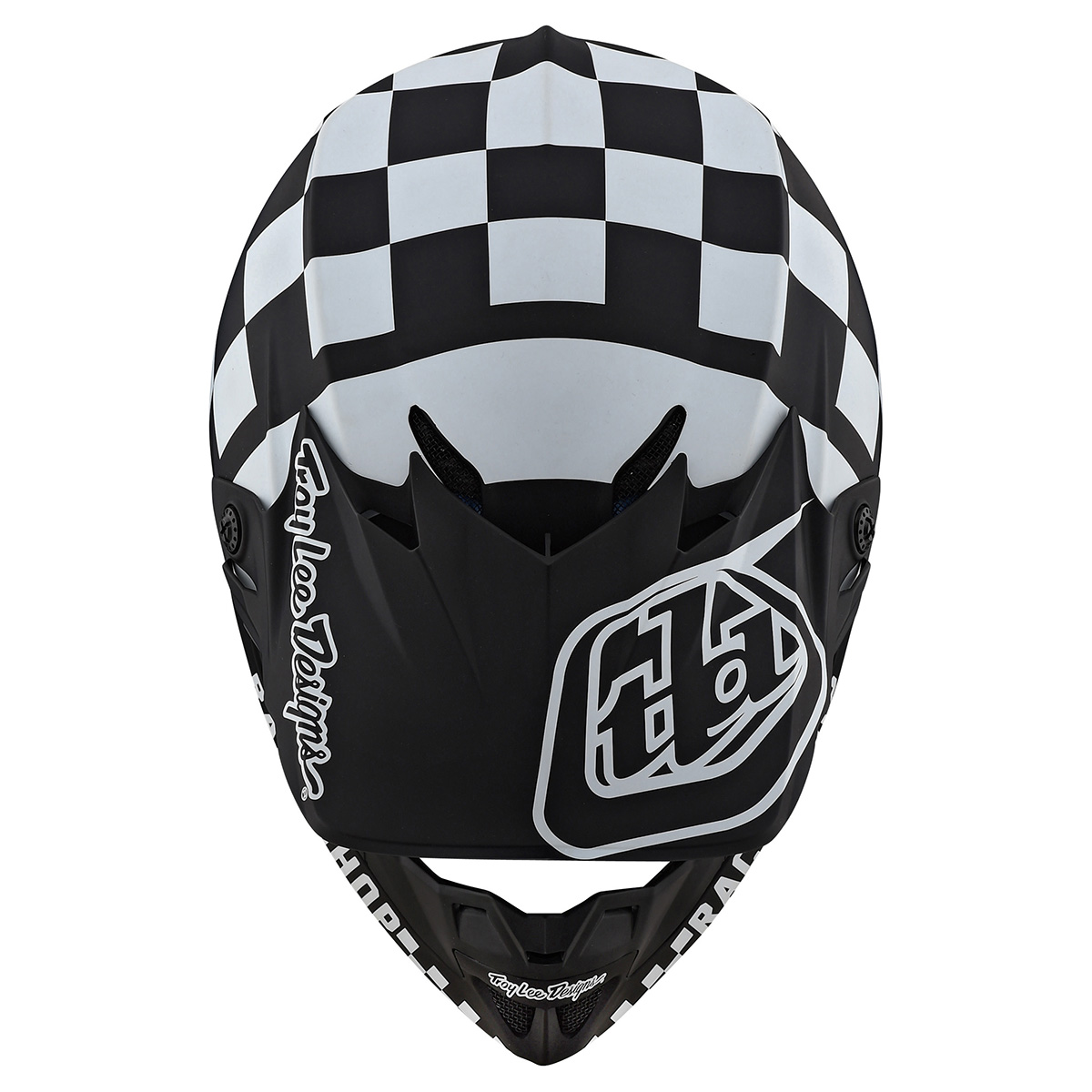 Troy Lee Designs SE4 Polyacrylite Checker Helmet