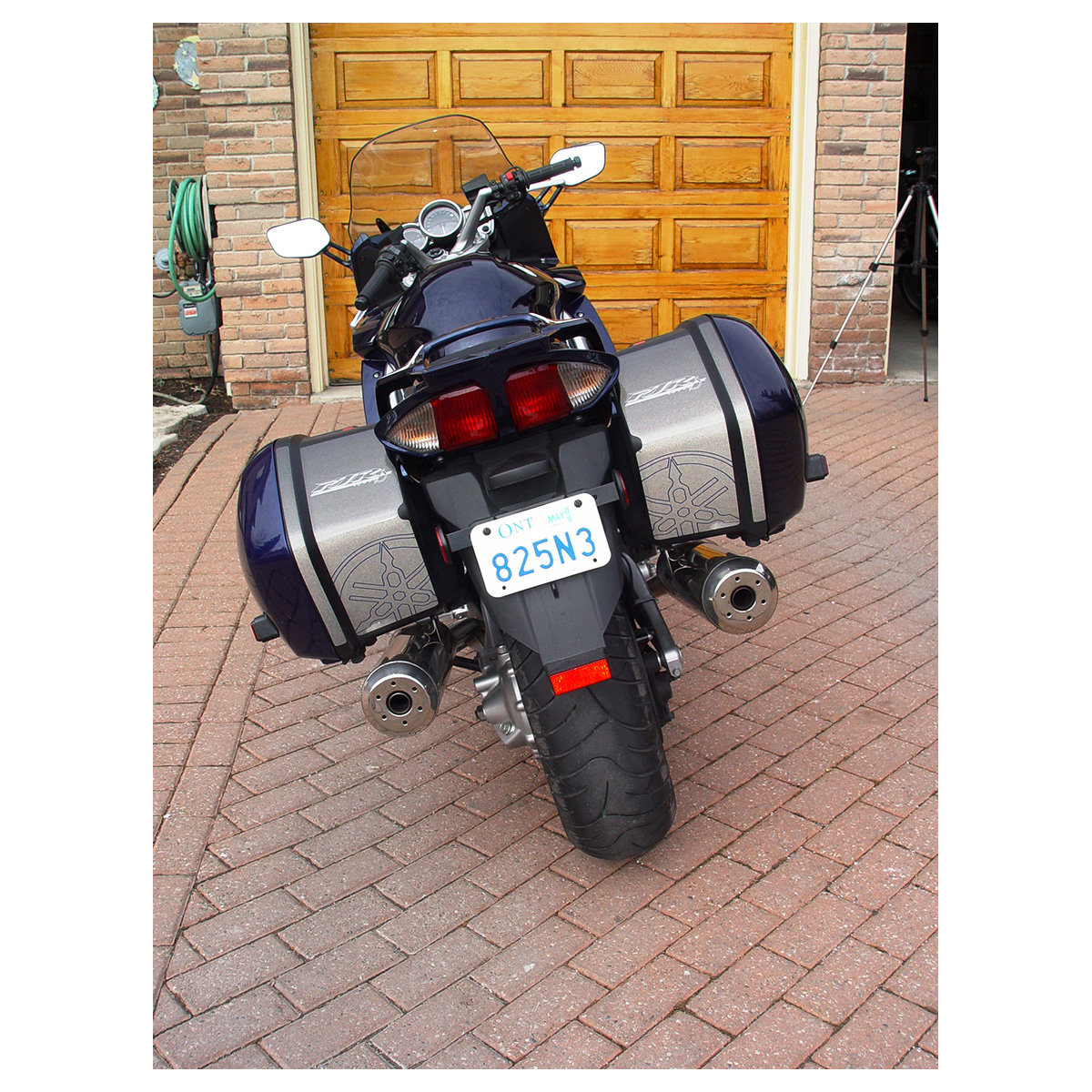 Reflective Decals for Yamaha FJR1300 Rear Bags - Picture 6 of 15