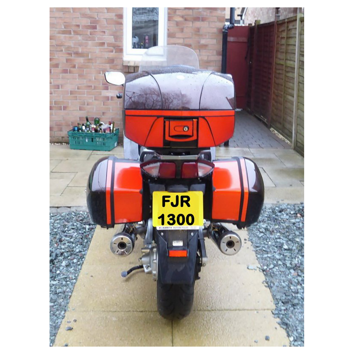 Reflective Decals for Yamaha FJR1300 Rear Bags - Picture 10 of 15