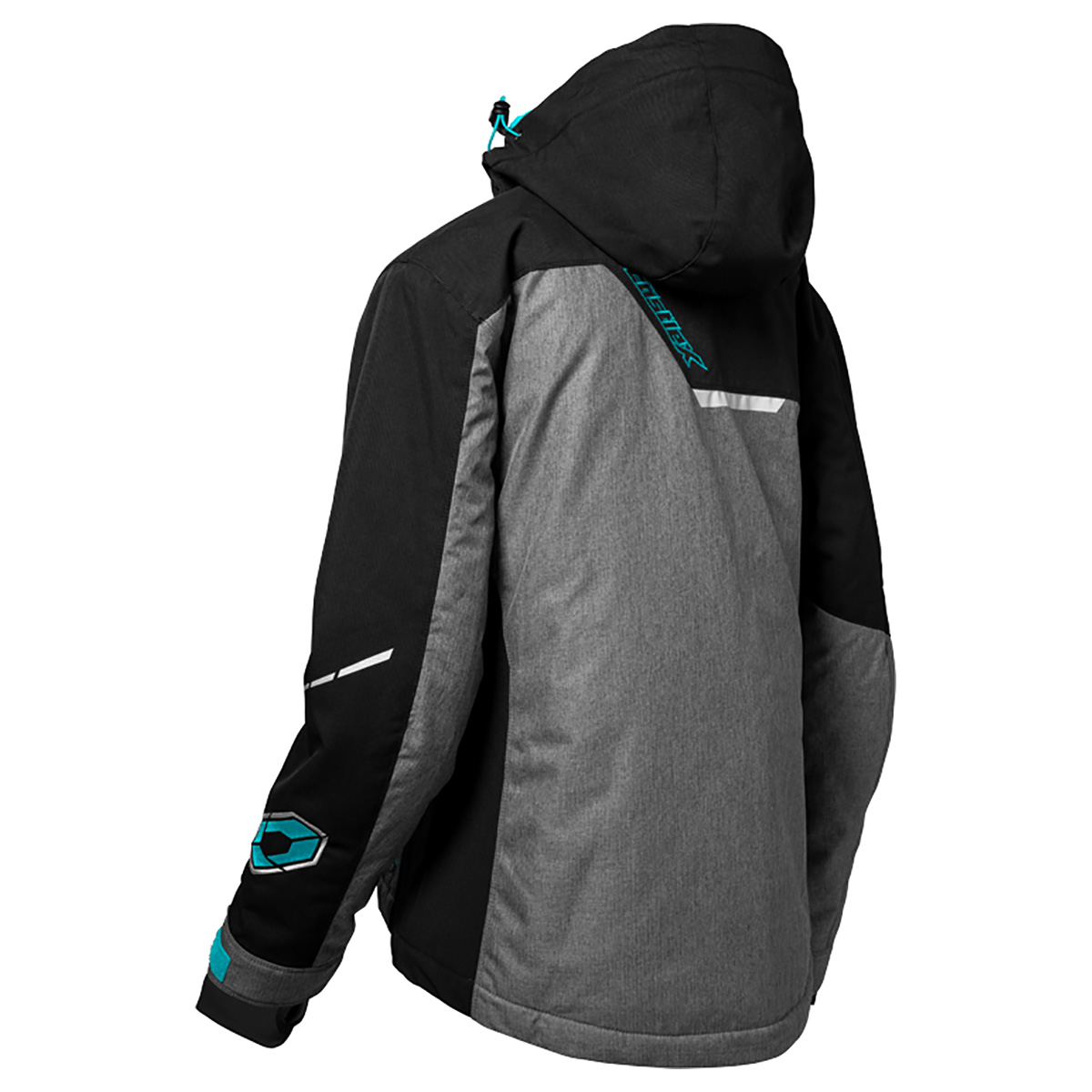 Castle X Women's Powder G3 Snowmobile Jacket w/Fixed 3M Thinsulate - Picture 9 of 13