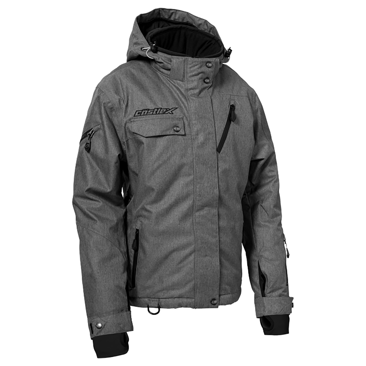 Castle X Women's Powder G3 Snowmobile Jacket w/Fixed 3M Thinsulate - Picture 6 of 13
