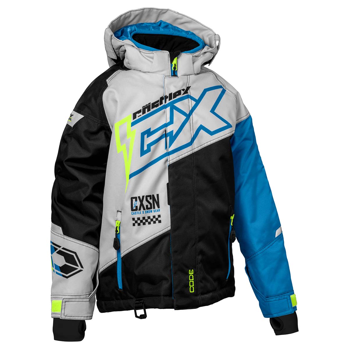 Castle X Youth Code G5 Snowmobile Jacket - Picture 7 of 10