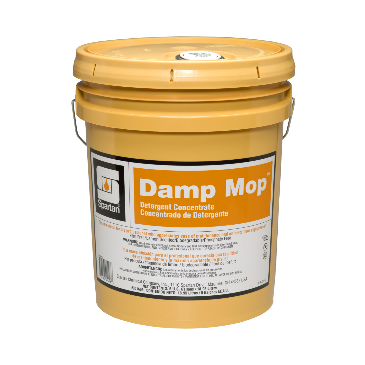 5 Gallons Spartan Damp Mop Cleaner