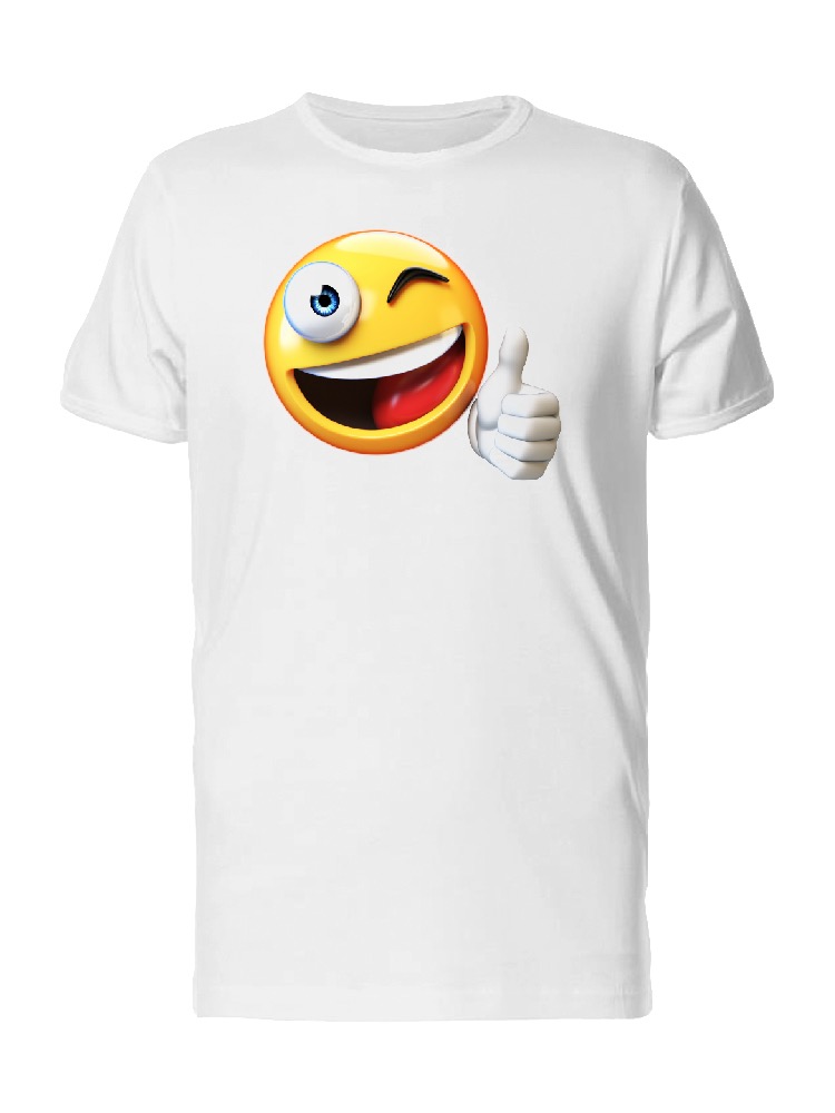 2 Thumbs Up Emoticon on sweatshirt Custom Happy Happy