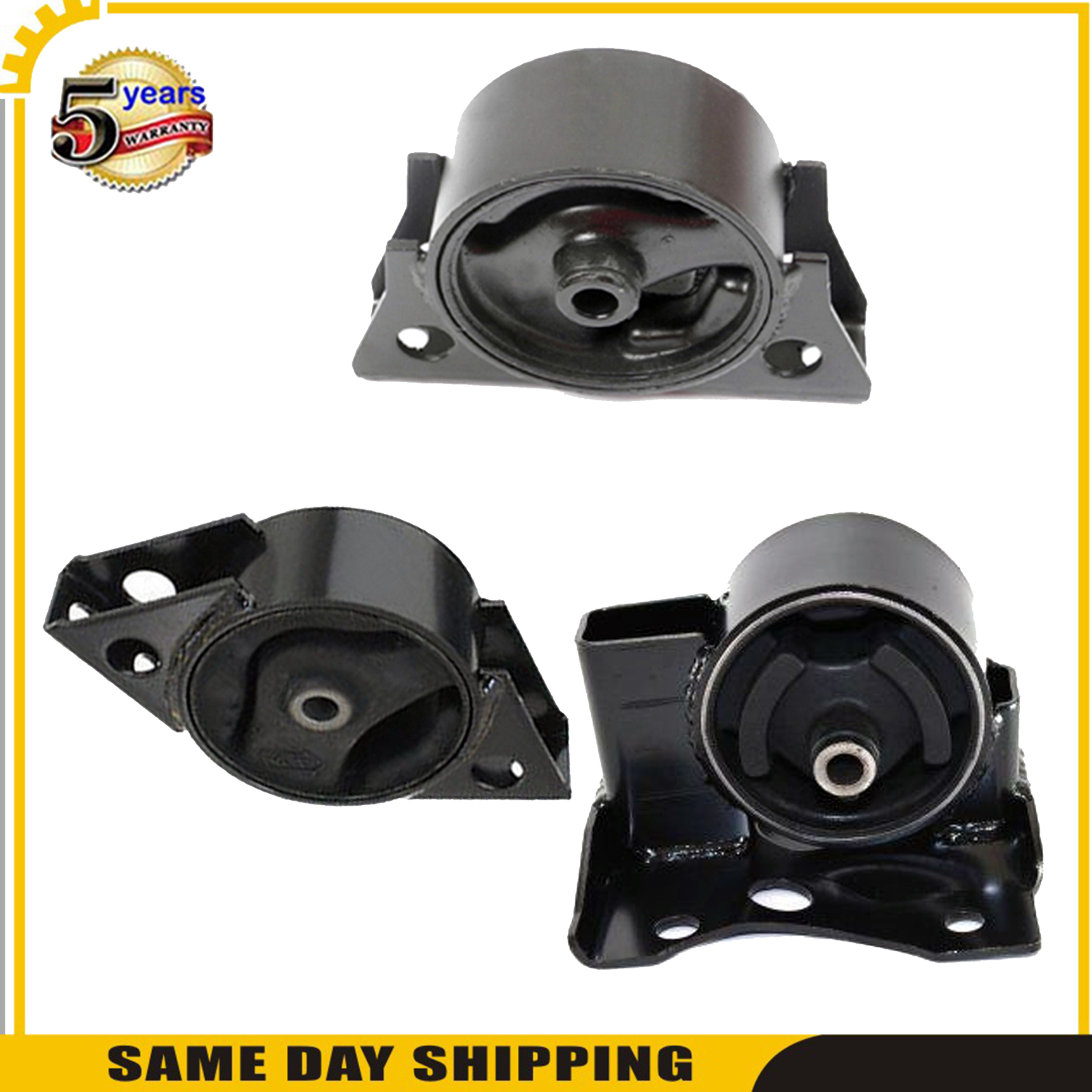 For 1999-2002 Infiniti G20 2.0L FWD Engine Motor & Trans. Mount Set