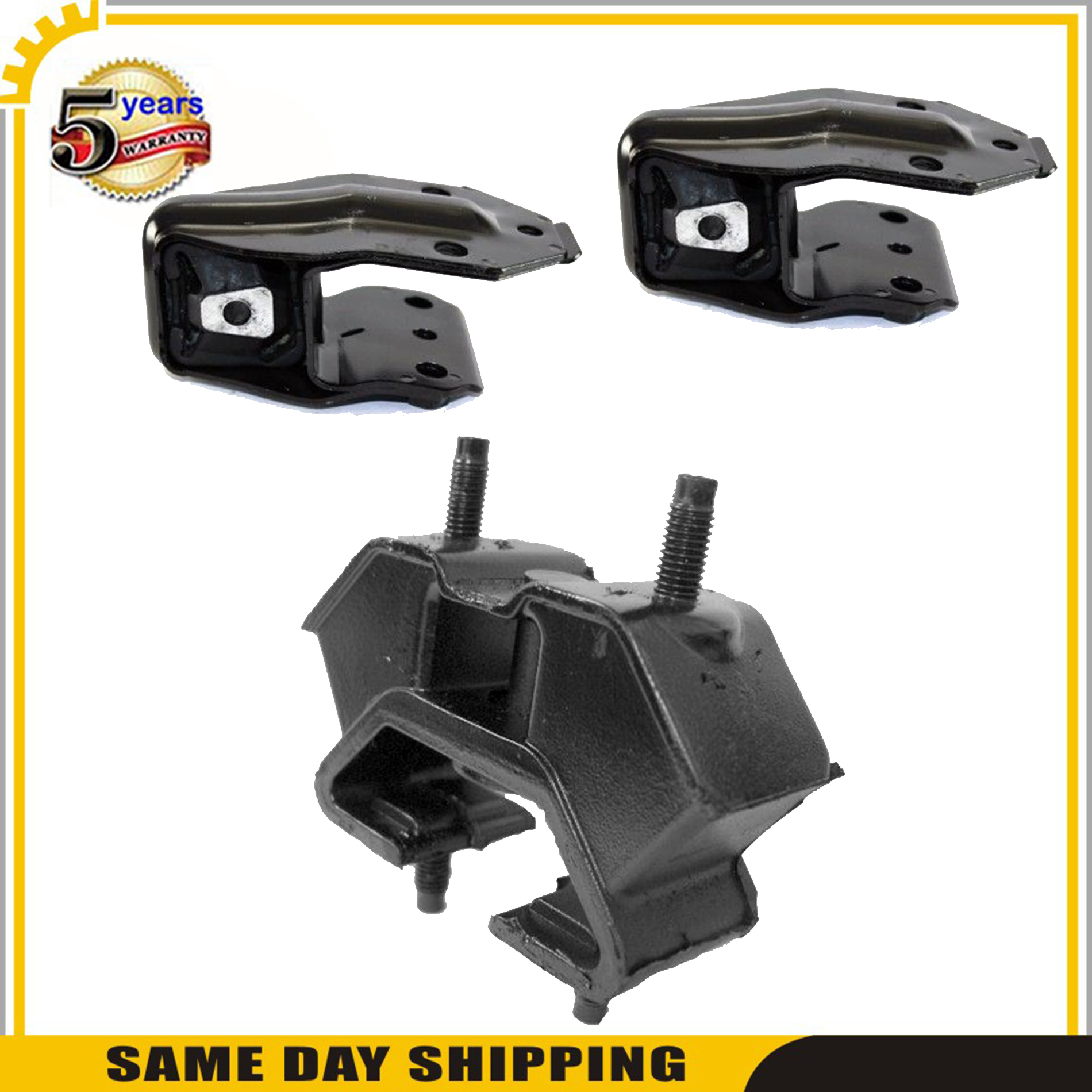 Set 3PCS For Chevrolet Monte Carlo LS 3.5L FWD Engine Motor /& Transmission Mount