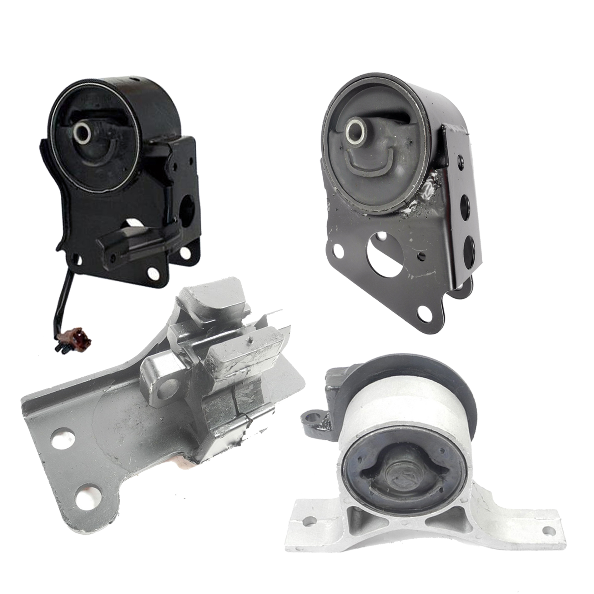 MotorKing 4-Piece Engine & Transmission Mount Kit For 2004-2006 Nissan Maxima 3.5L Auto (w/Sensor)