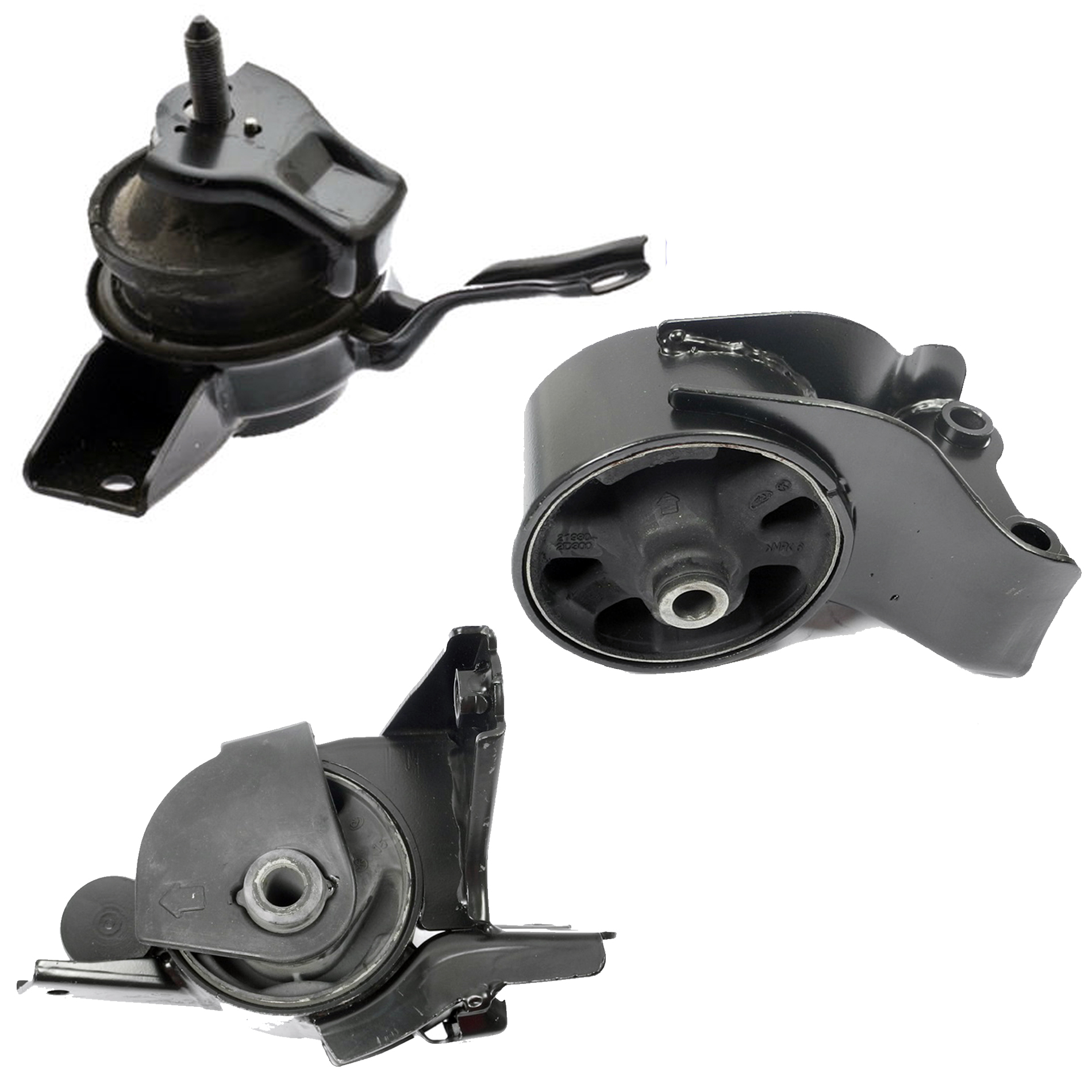 Set 3PCS Engine Motor & Trans Mount Fits 20042005 Hyundai Elantra GT 2