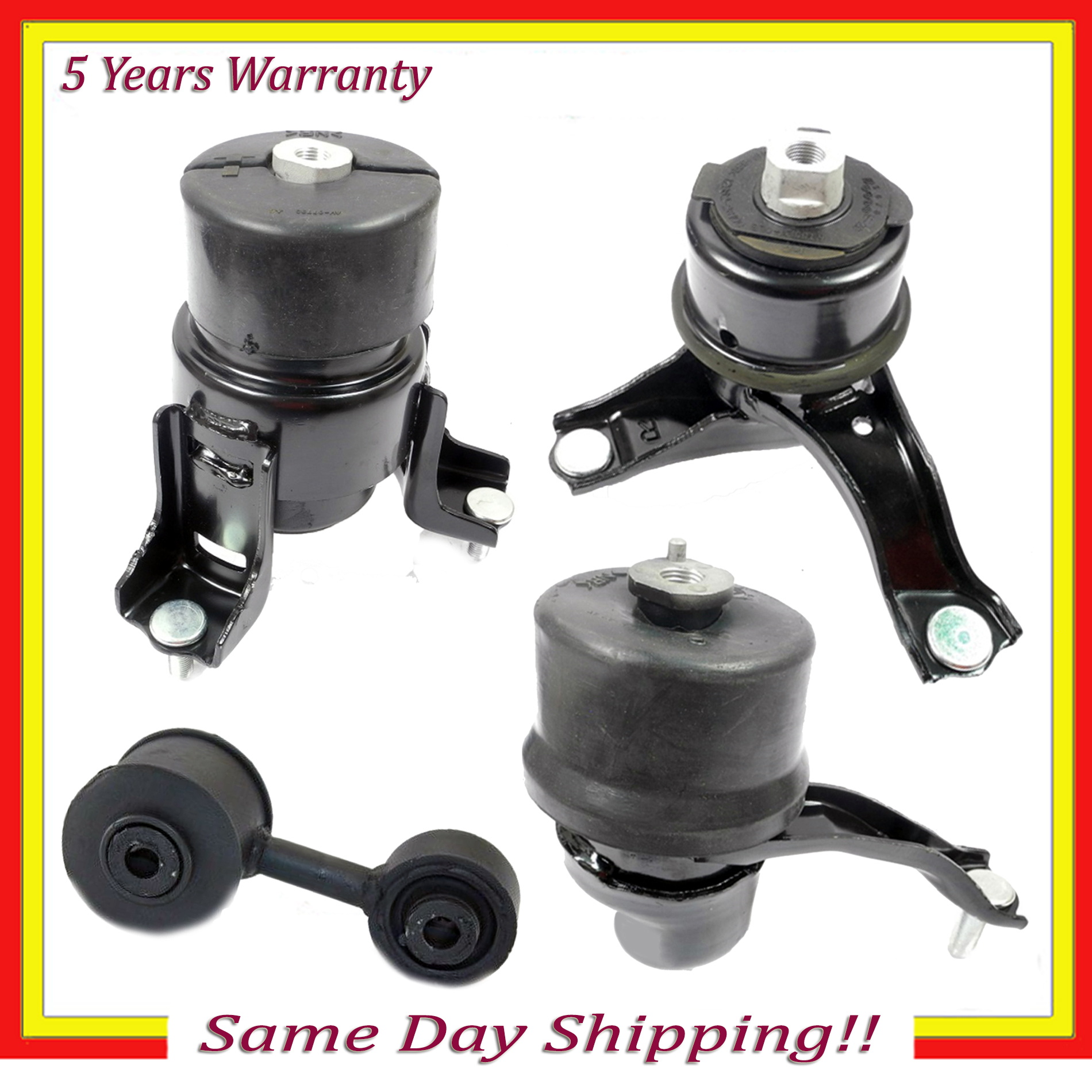 For 20022006 Toyota Camry XLE 2.4L FWD Engine Motor & Trans. Mount Set 4PCS eBay For 20022006 Toyota Camry XLE 2.4L FWD Engine Motor & Trans. Mount Set 4PCS eBay