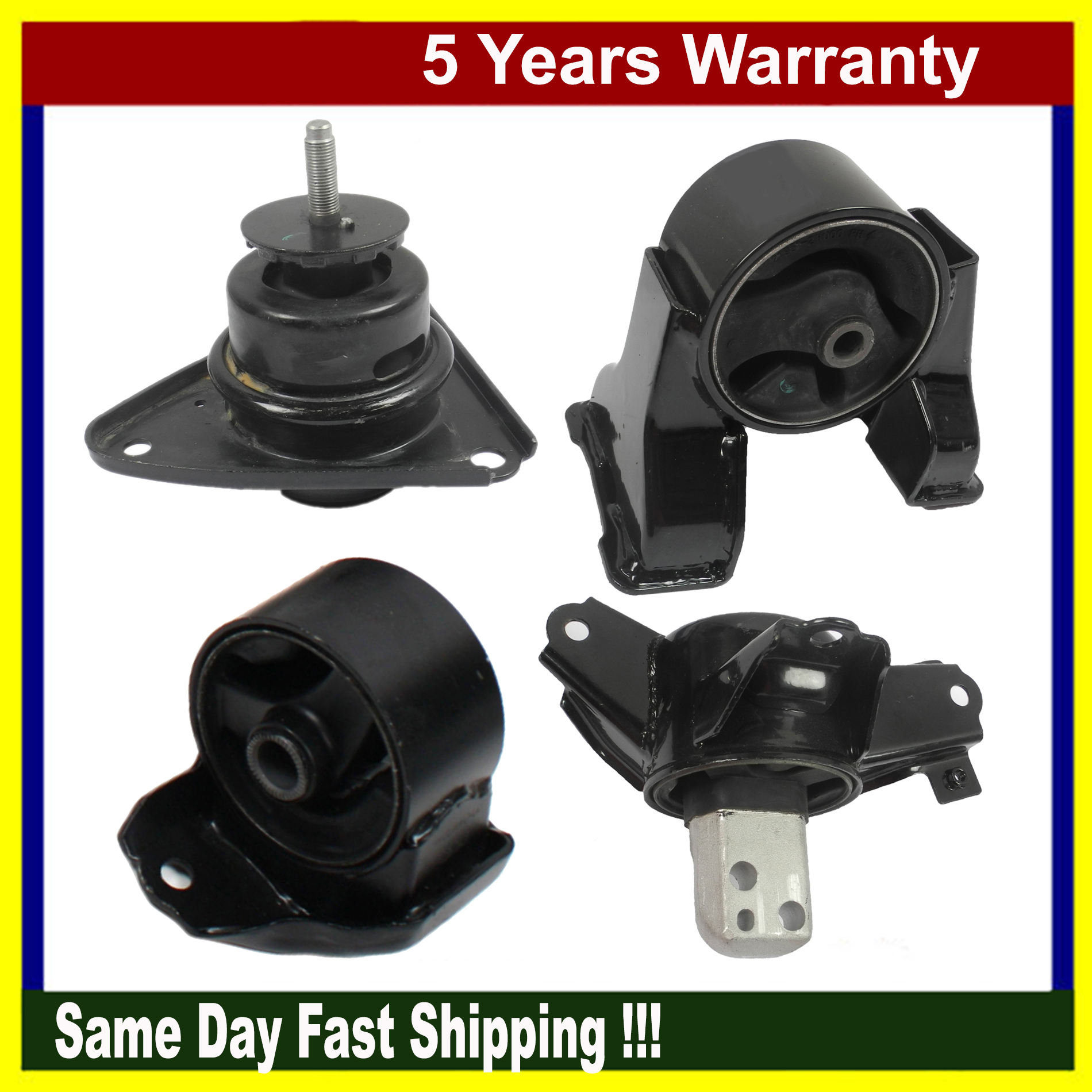 For Hyundai Elantra Touring L 2.0L Engine Motor & Trans. Mount Set 4PCS