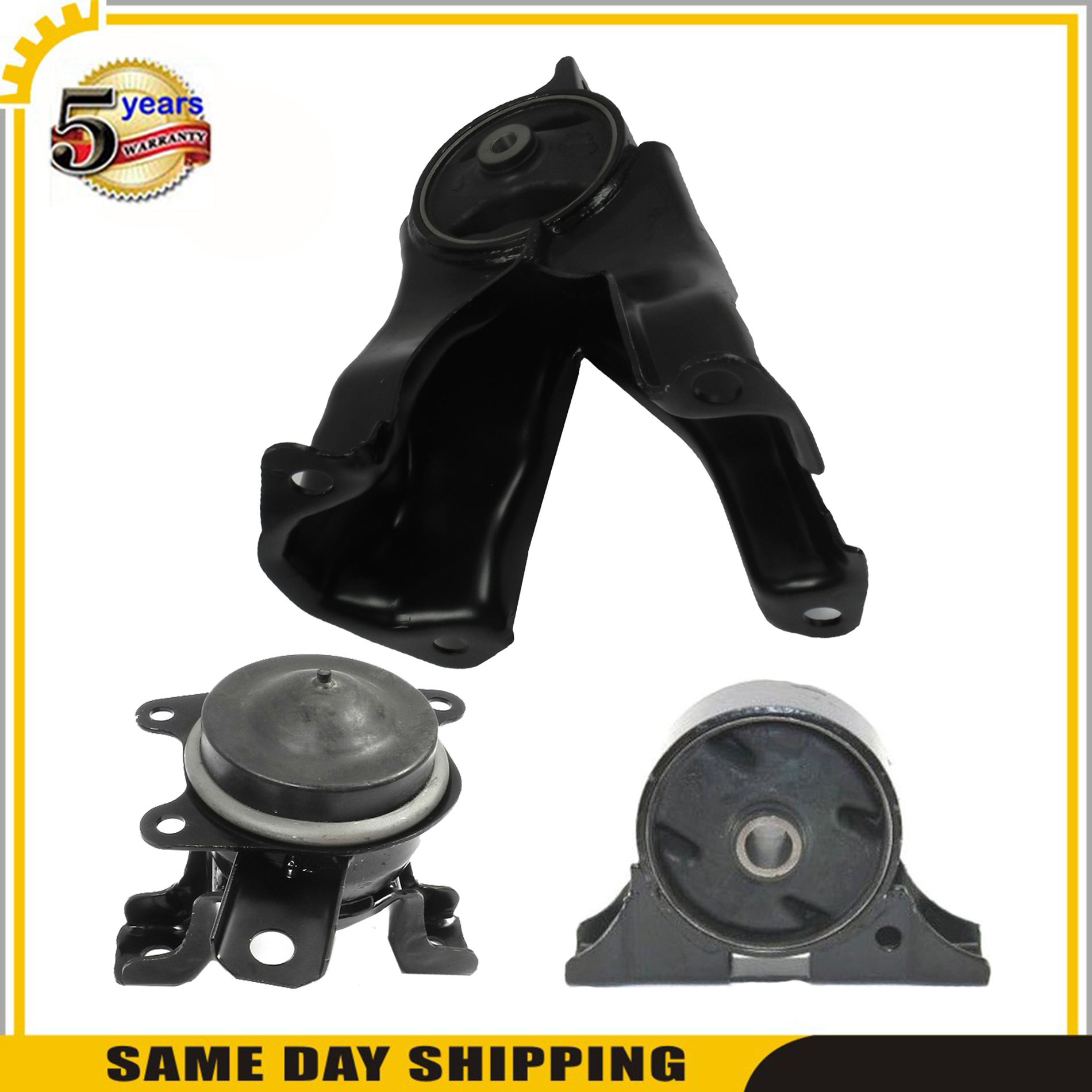 3PCs Engine Motor Mount For Mitsubishi Eclipse GS Sport Hatchback FWD 2