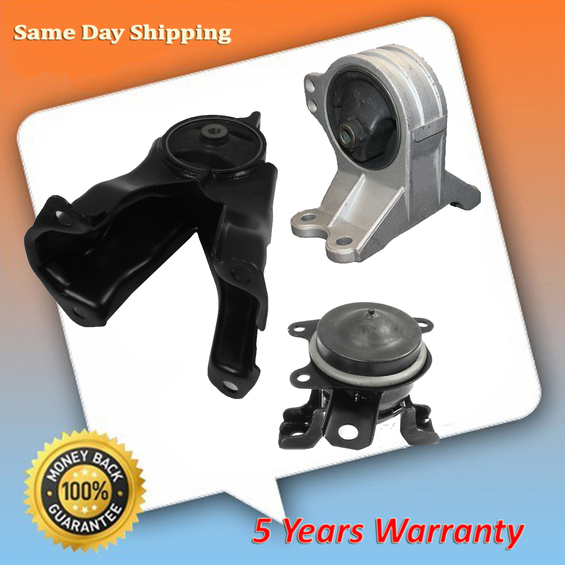 For 20062012 Mitsubishi Eclipse GS 2.4L Engine Motor & Trans. Mount