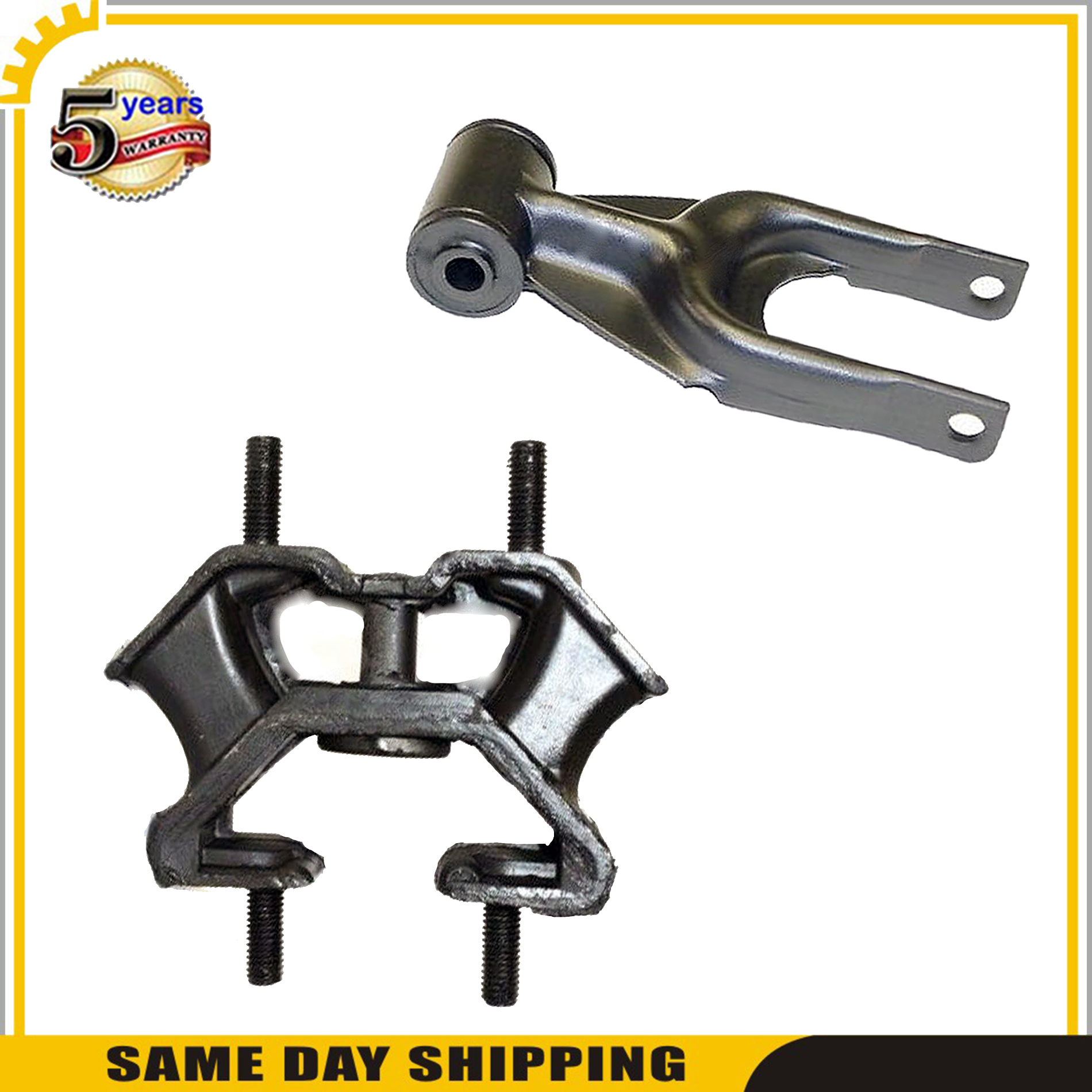For Chevrolet Impala Base Sedan FWD 3.4L Motor & Trans. Mount Set 2PCS