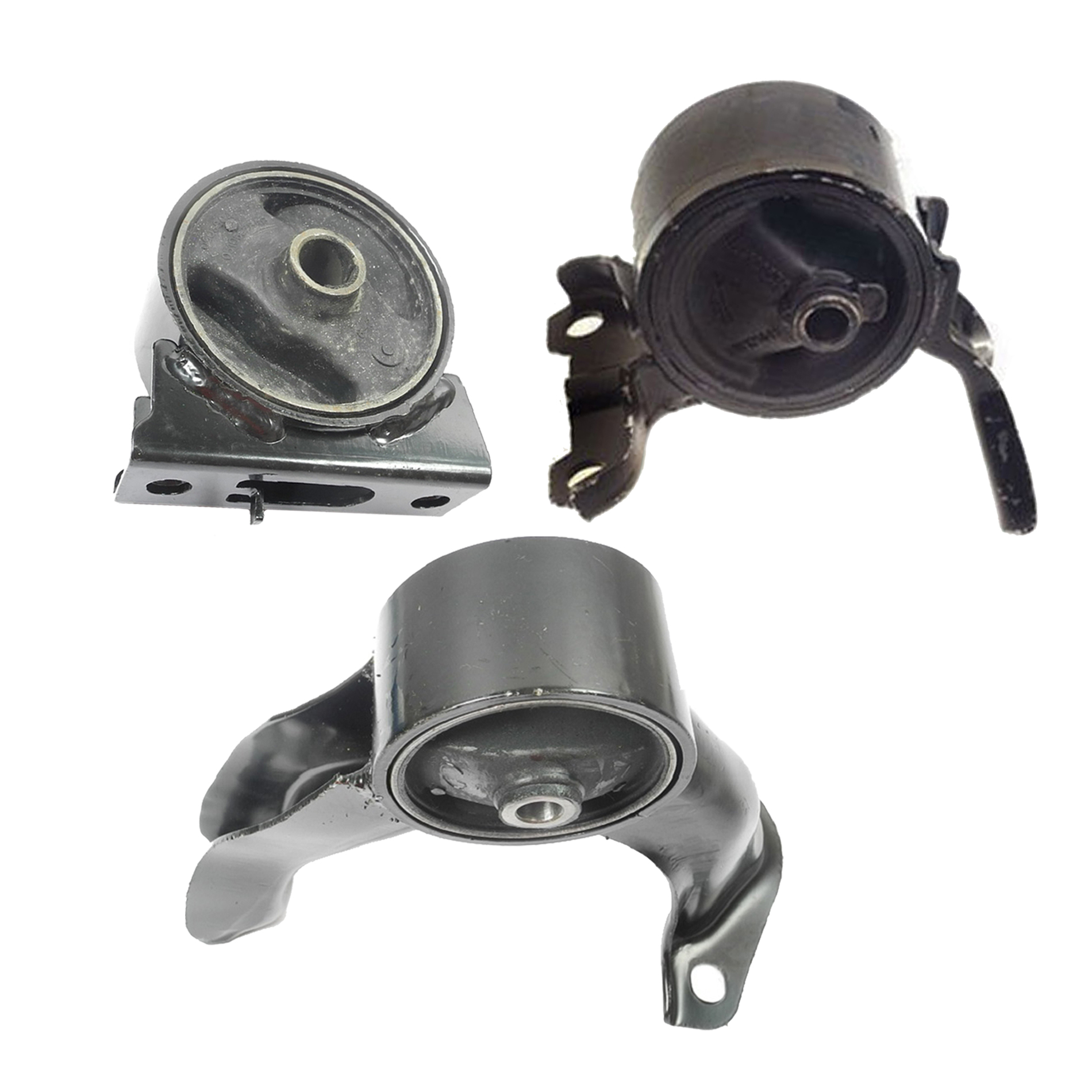 3PCs Engine Motor Mount For Mitsubishi Lancer Limited Edition Sedan AWD