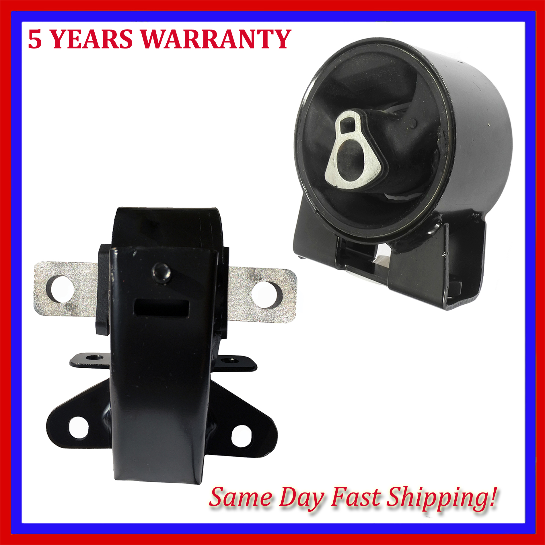 5577 5420 Chrysler Dodge Ram VW 3.6L V6 For Set Front Engine Motor /& Trans Mount